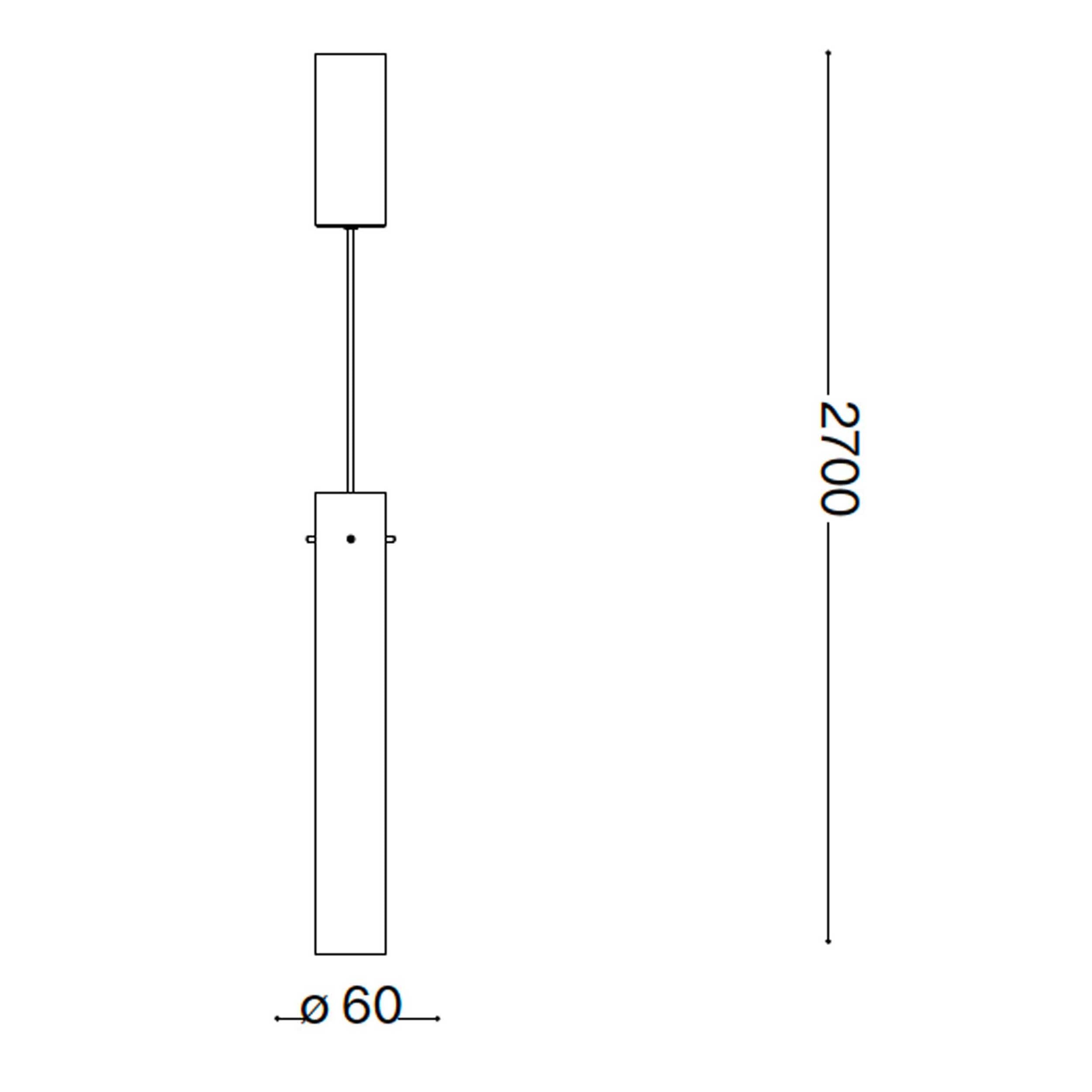 Ideal lux Flam LED závěsné svítidlo