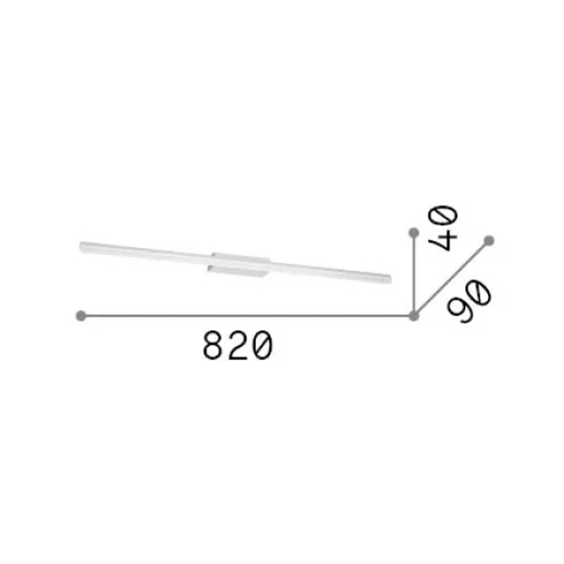 Ideal Lux Riflesso LED kinkiet łazienkowy IP54