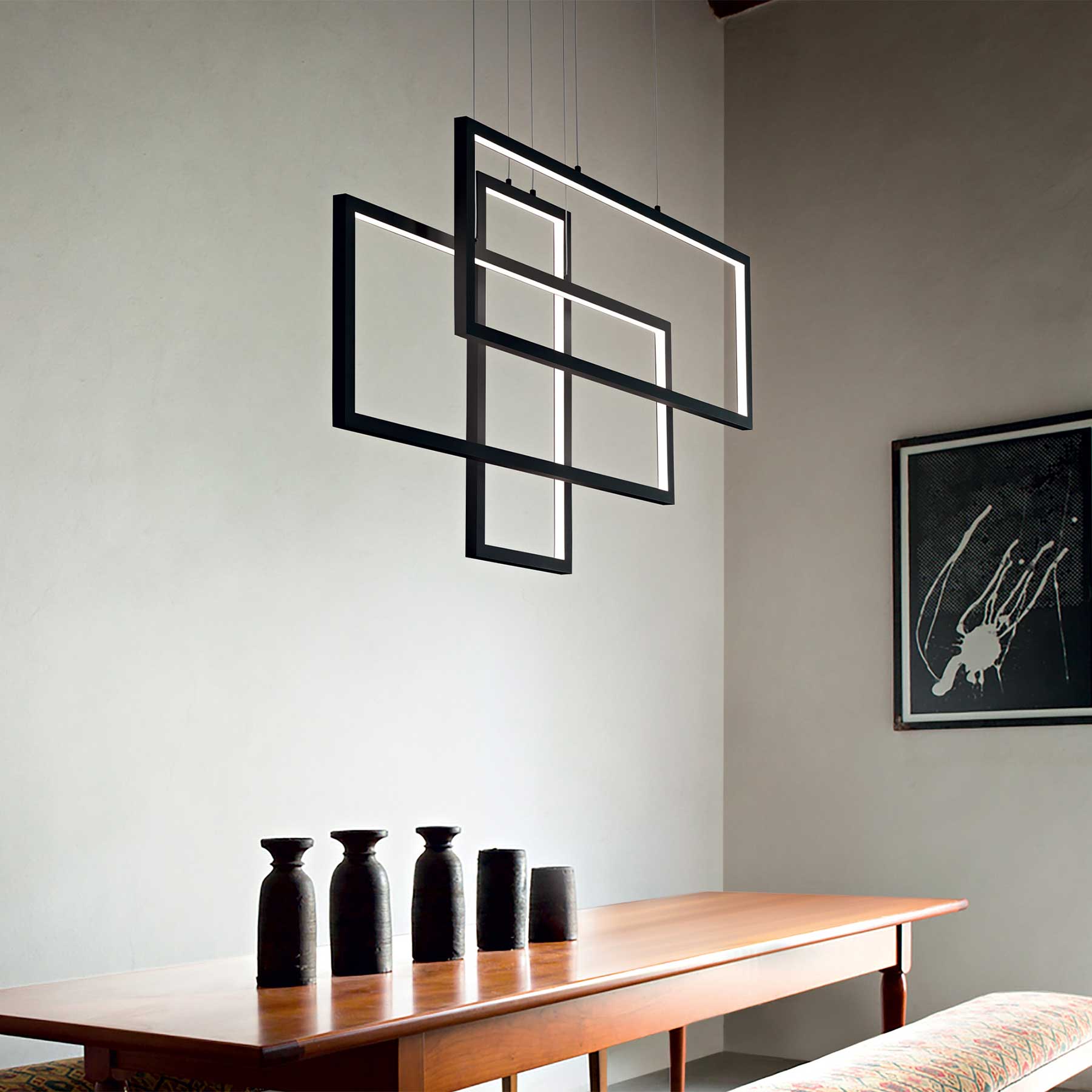Oprawa wisząca LED Ideal Lux Frame