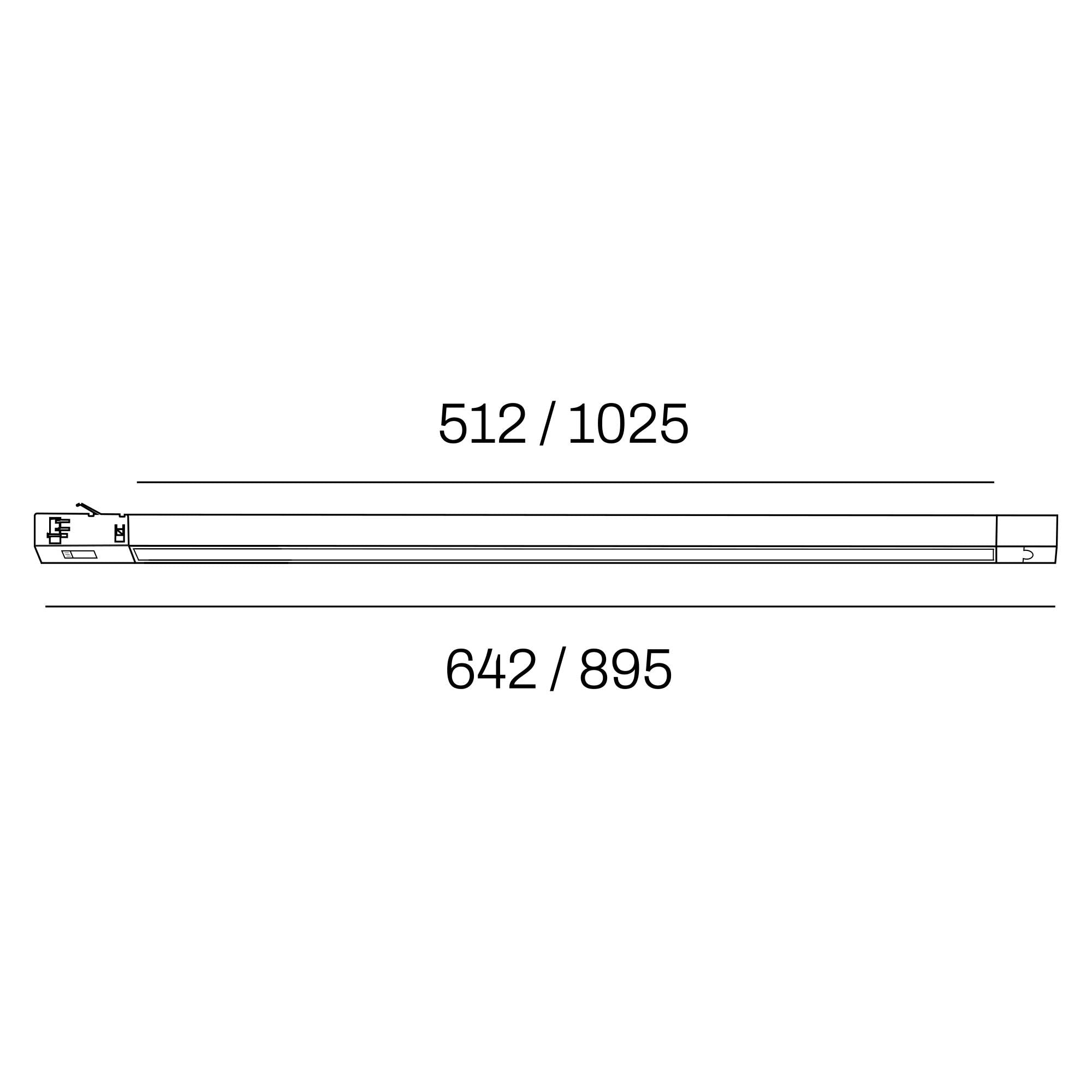 Internova Linea Invi LED svítidlo s čočkou pro 3F lištu