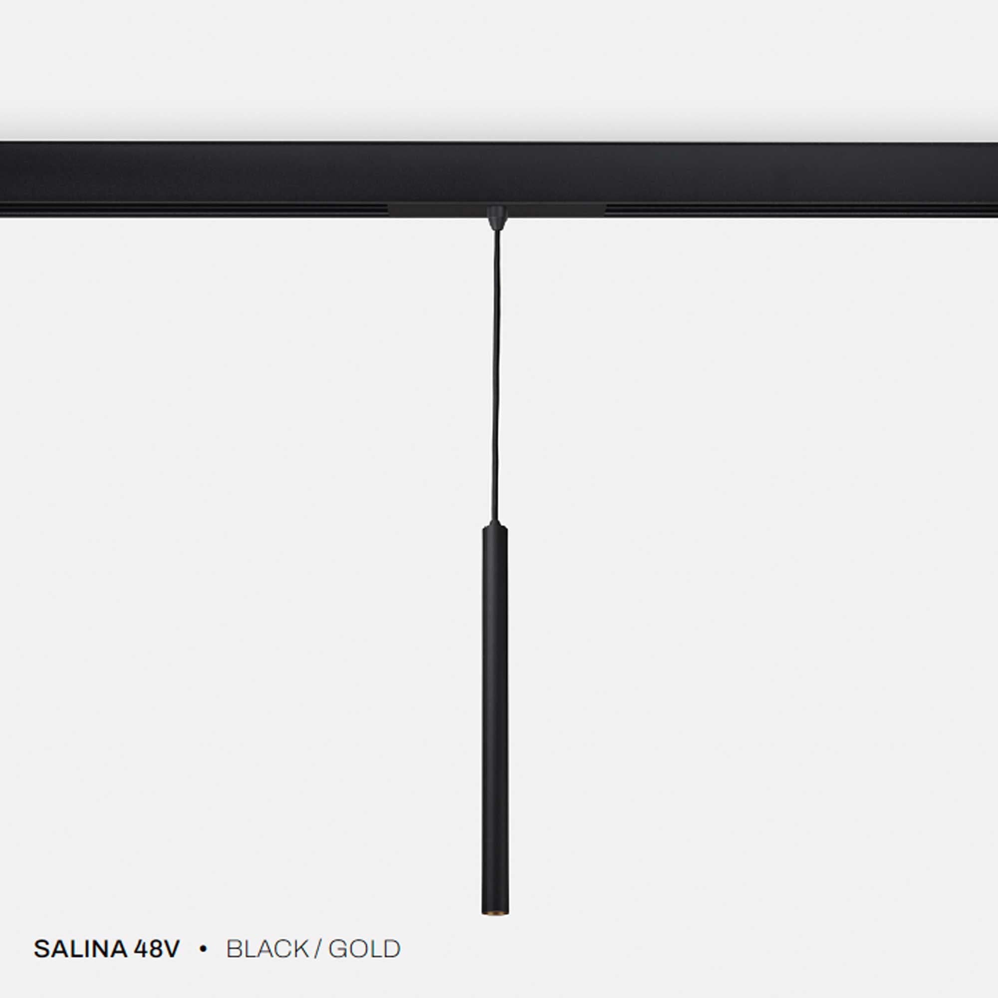 Internova Sottile für 48V Schiene schwarz