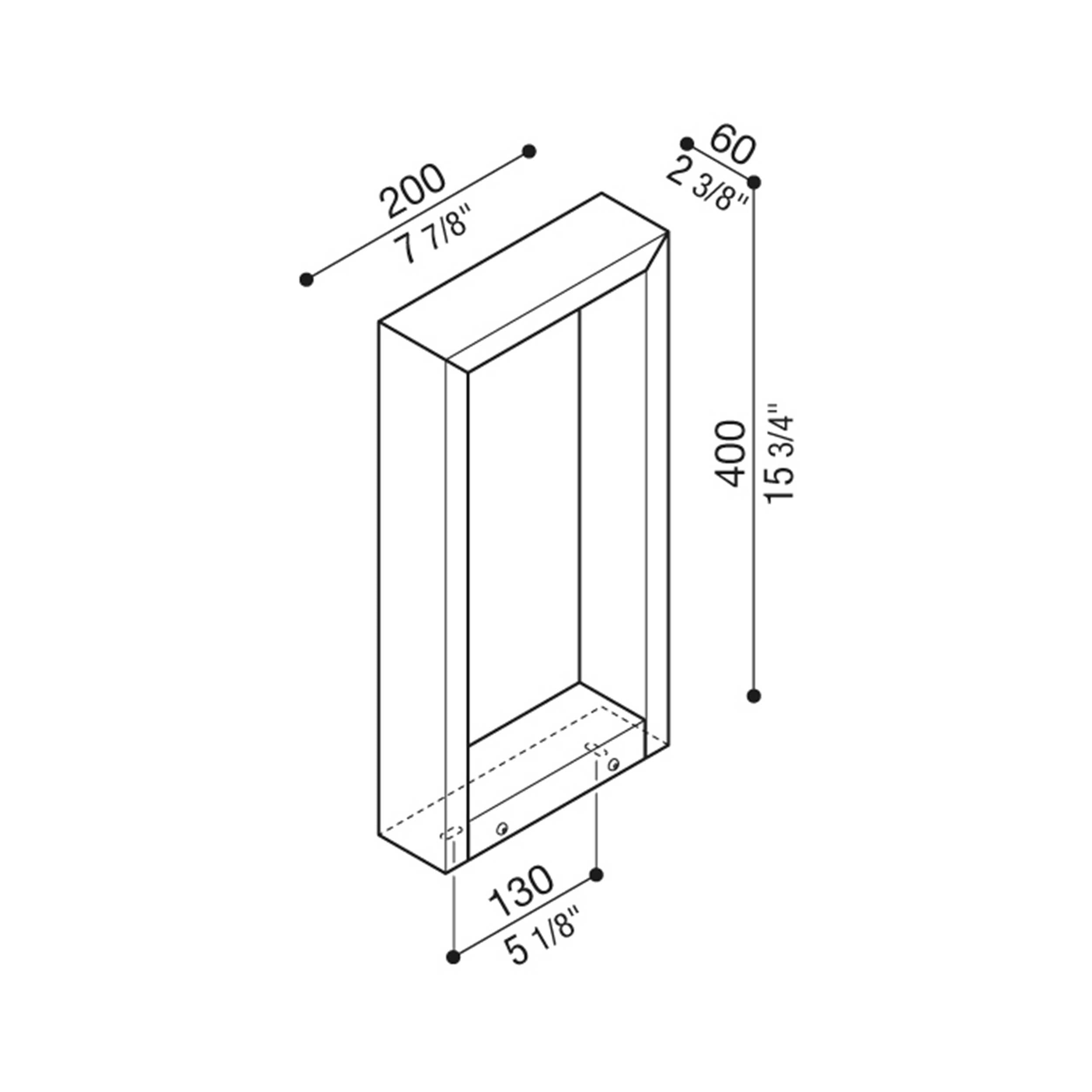Lombardo Noa 100 LED vonkajšie svietidlo IP66