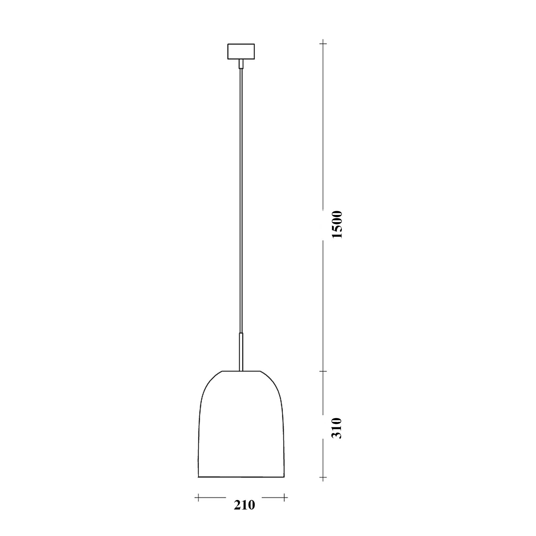 Lucis Arcane E27 pendant light