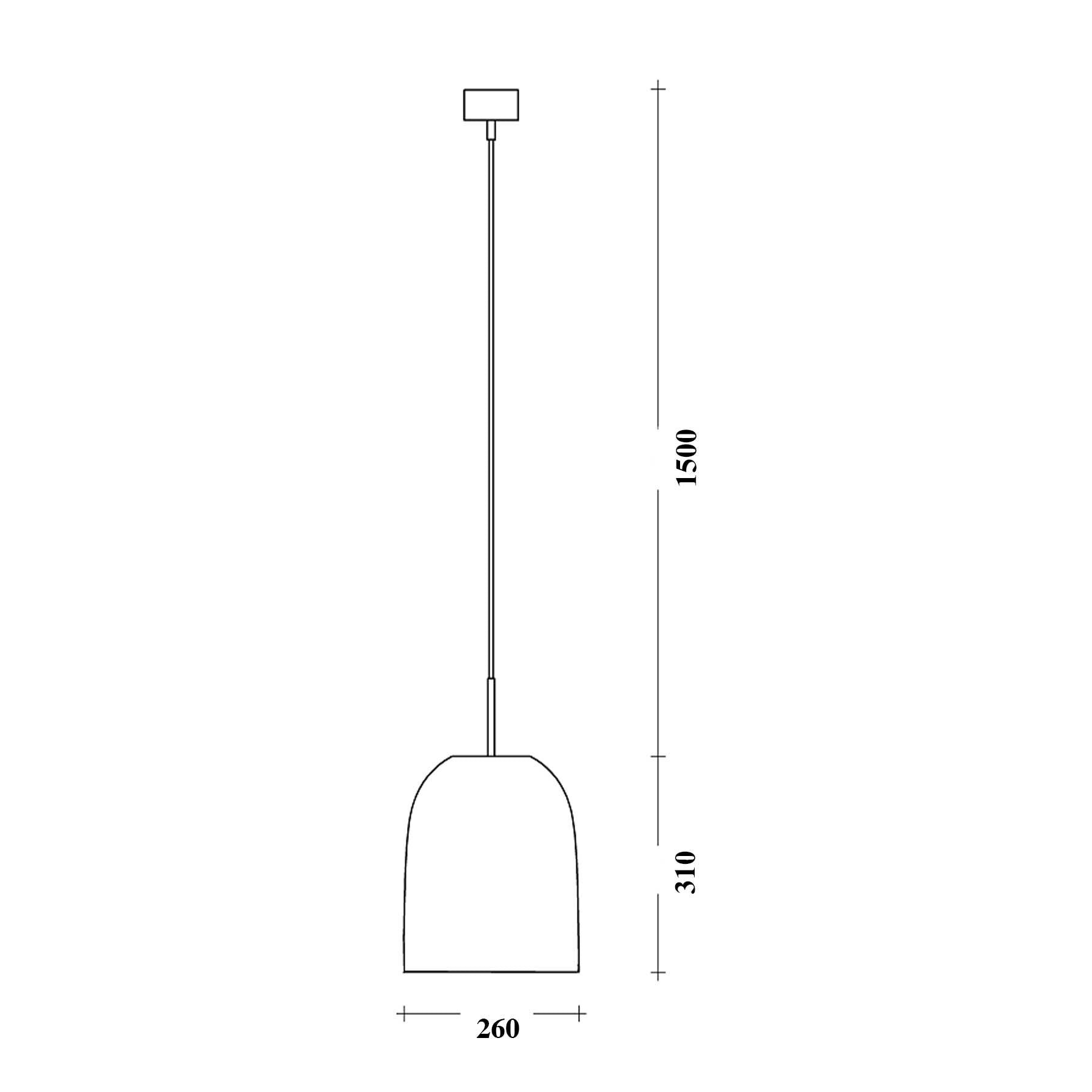 Lucis Arcane E27 pendant light