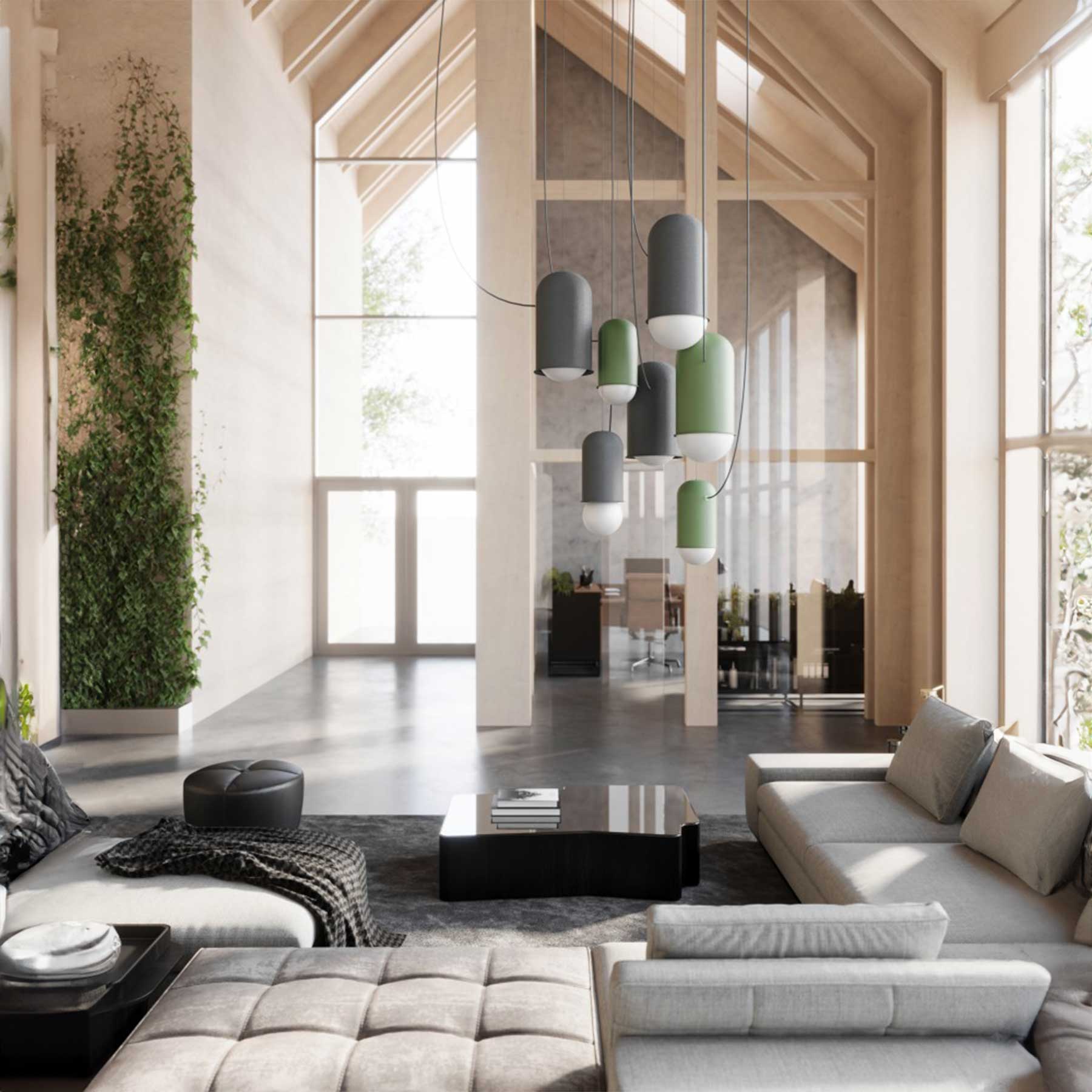 Lucis Capsule E27 pendant light