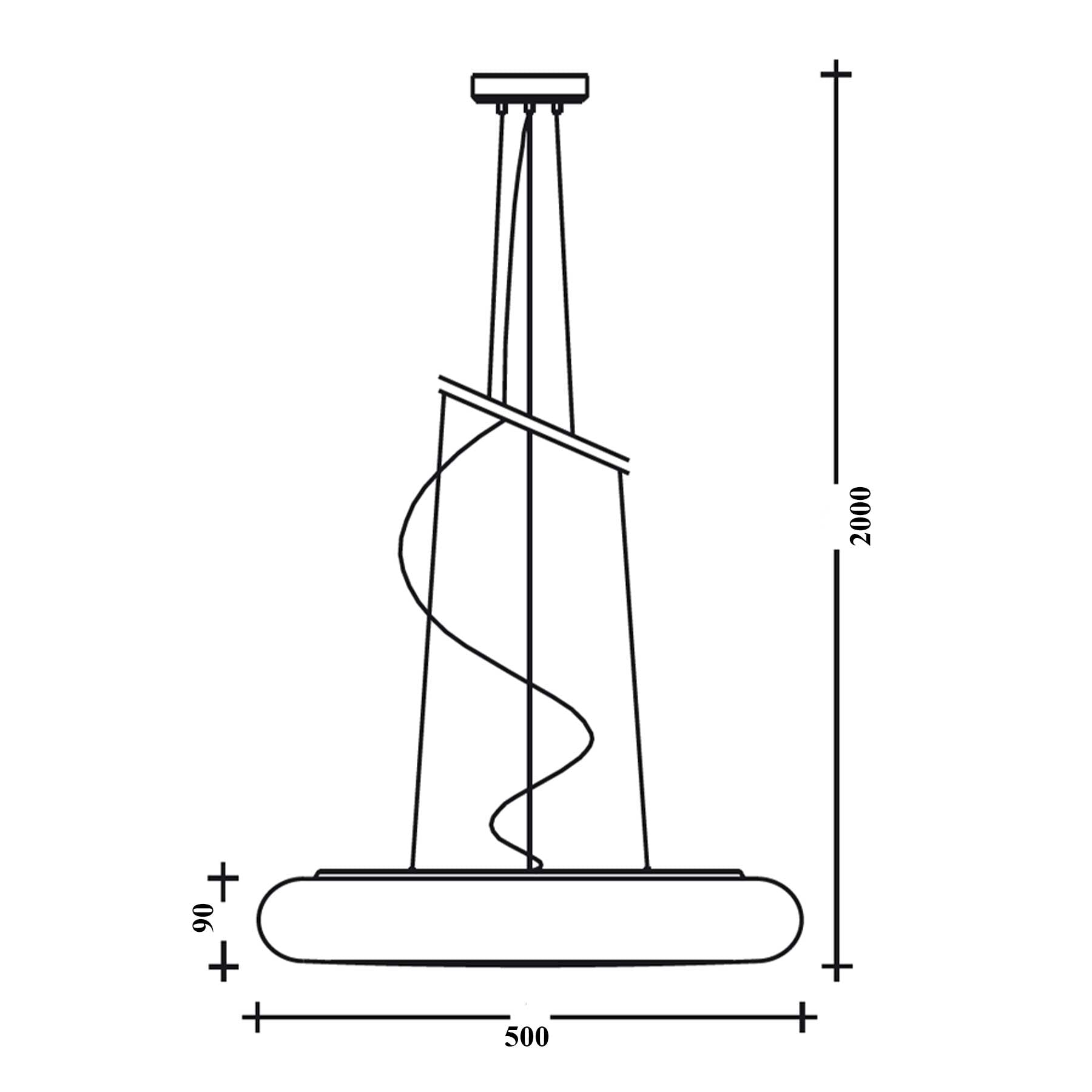 Lucis Forum PE LED pendant light