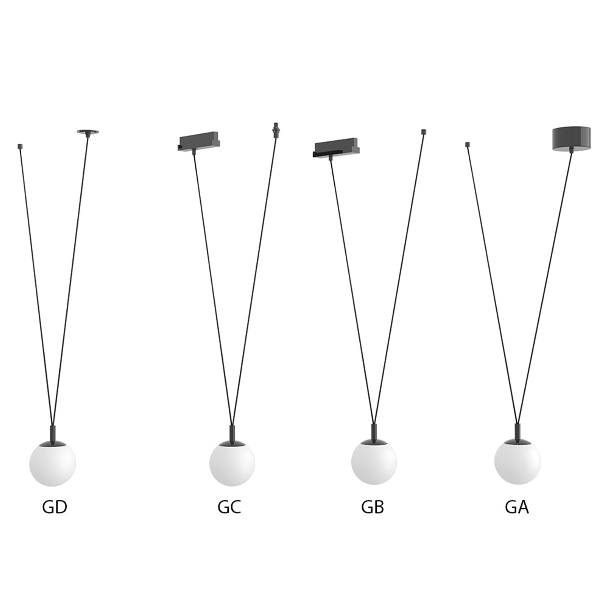 Lucis ZED LED pendant light