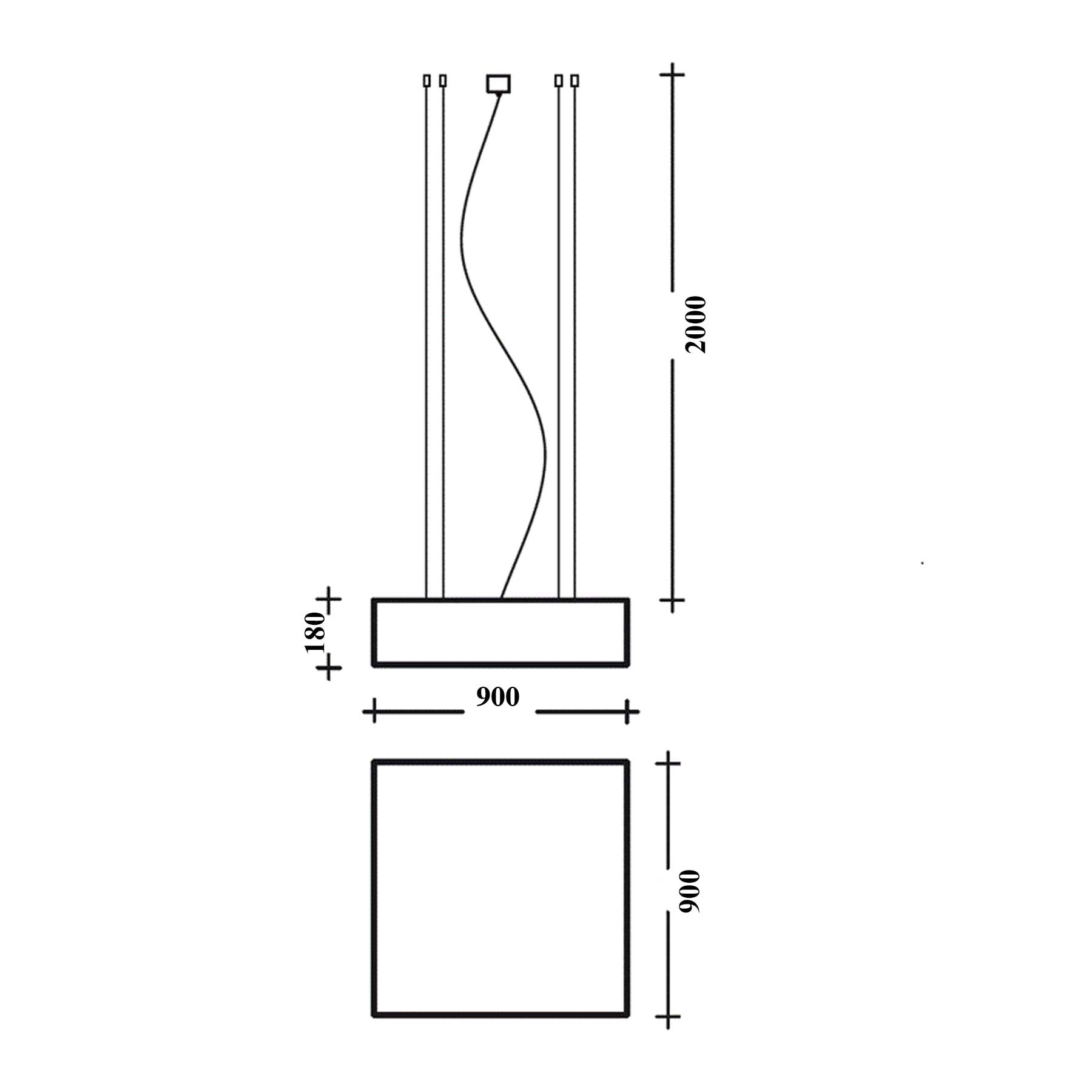 Lucis Izar B Max LED pendant light