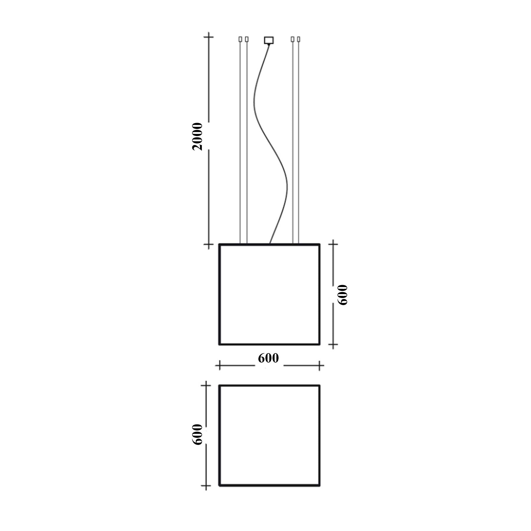 Lucis Izar C LED pendant light