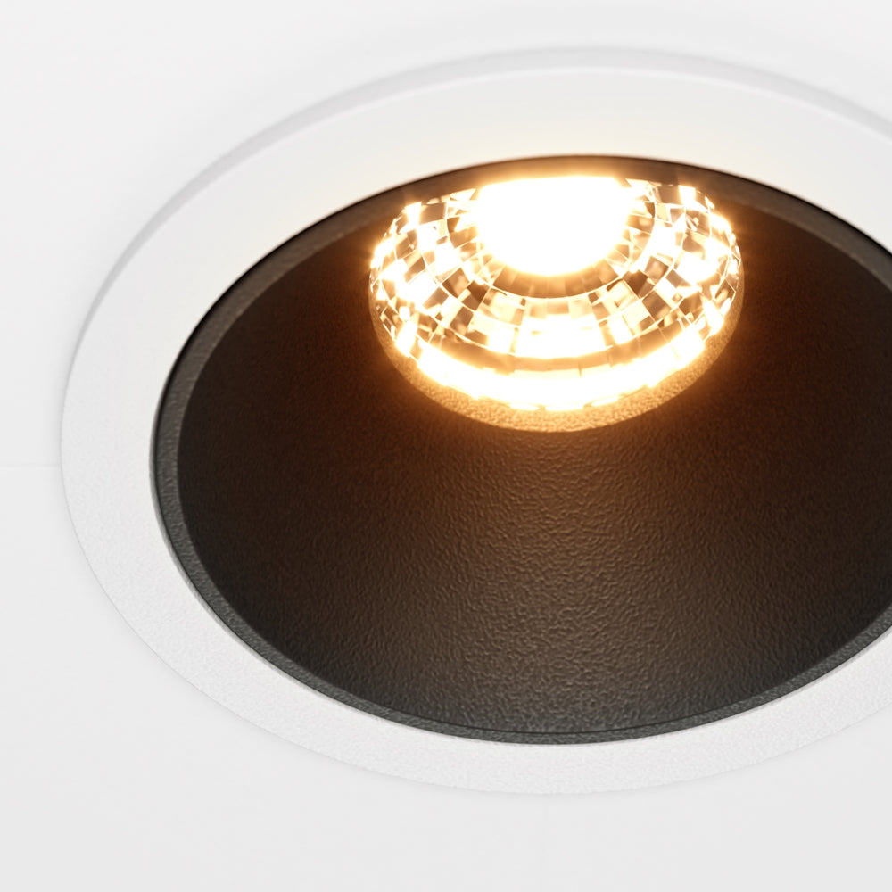Maytoni downlight Alfa LED 36° zápustné kruhové svítidlo černé