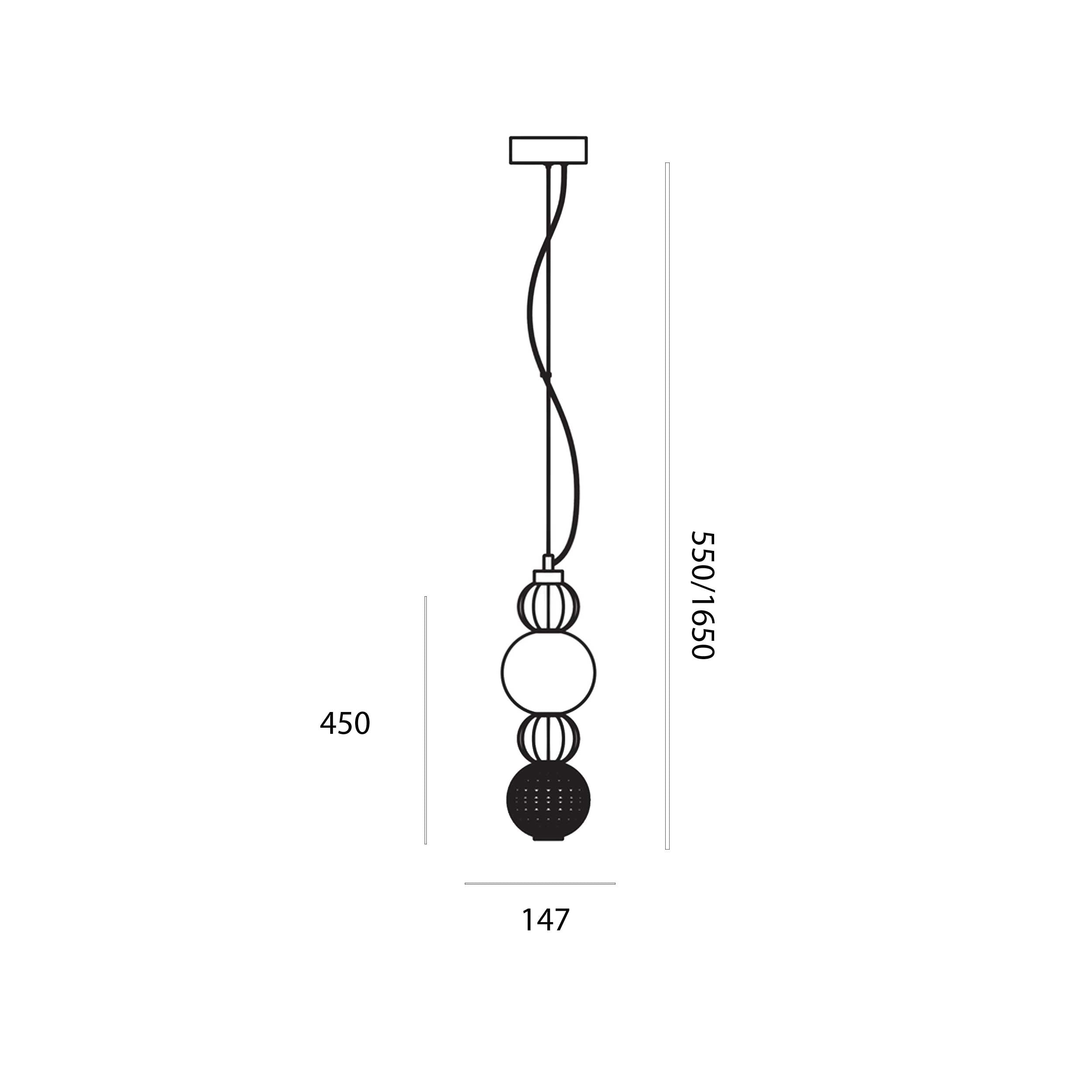Maytoni Collar LED závěsné svítidlo