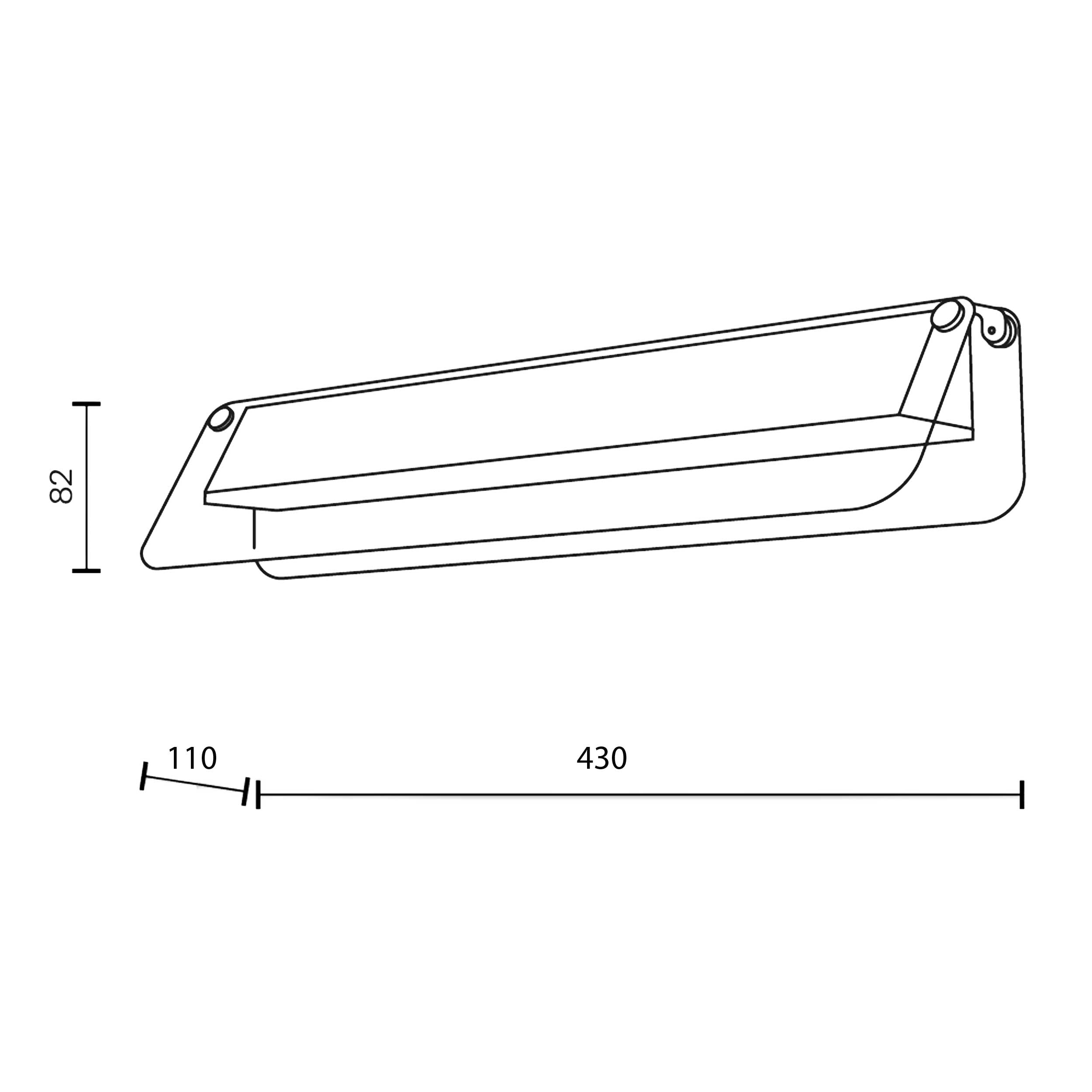 Maytoni Flat LED nástěnné svítidlo