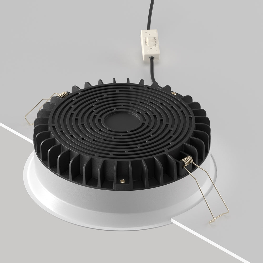 Maytoni downlight Okno LED 100° zápustné kruhové svítidlo