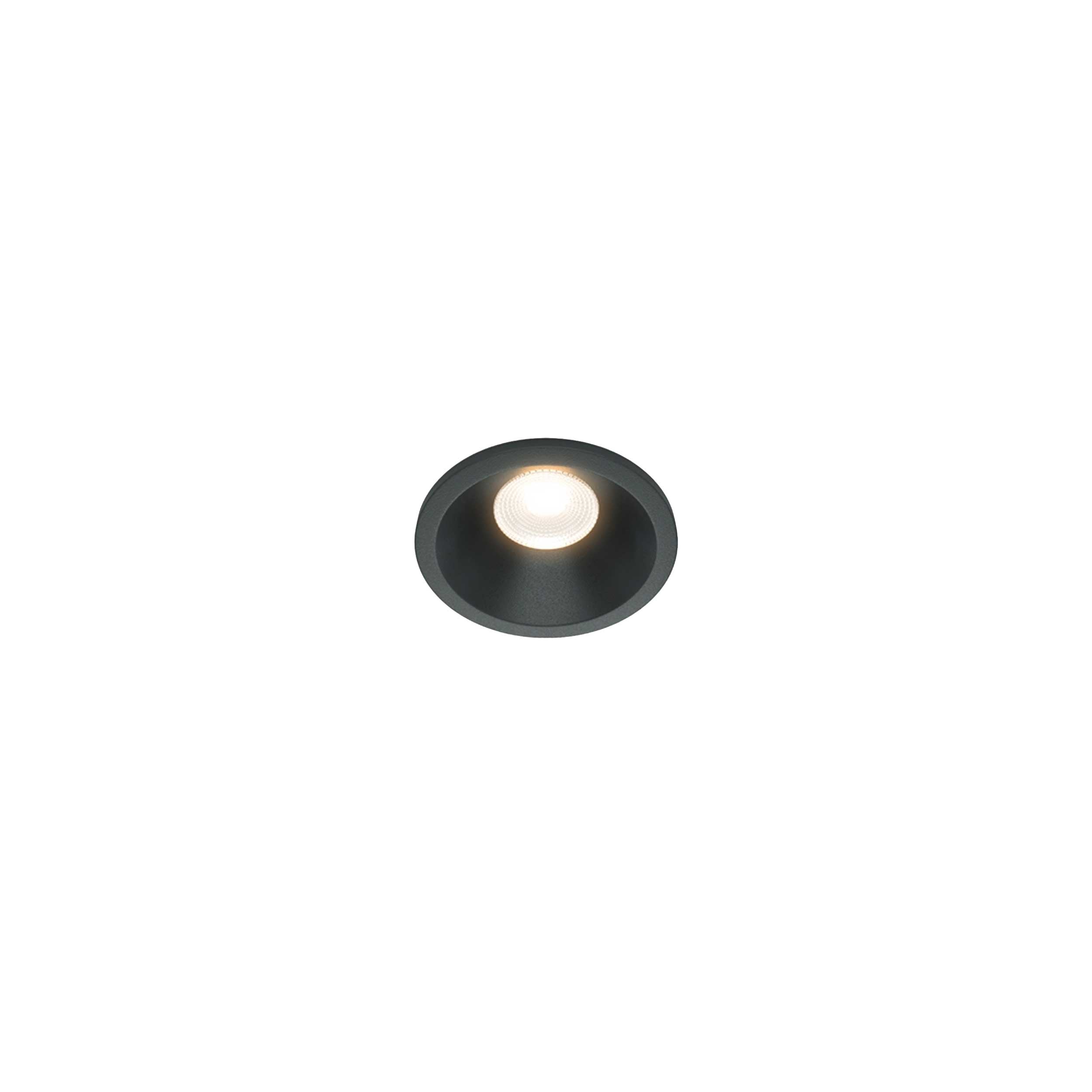 Maytoni downlight Zoom LED 60° zápustné kruhové svítidlo černé