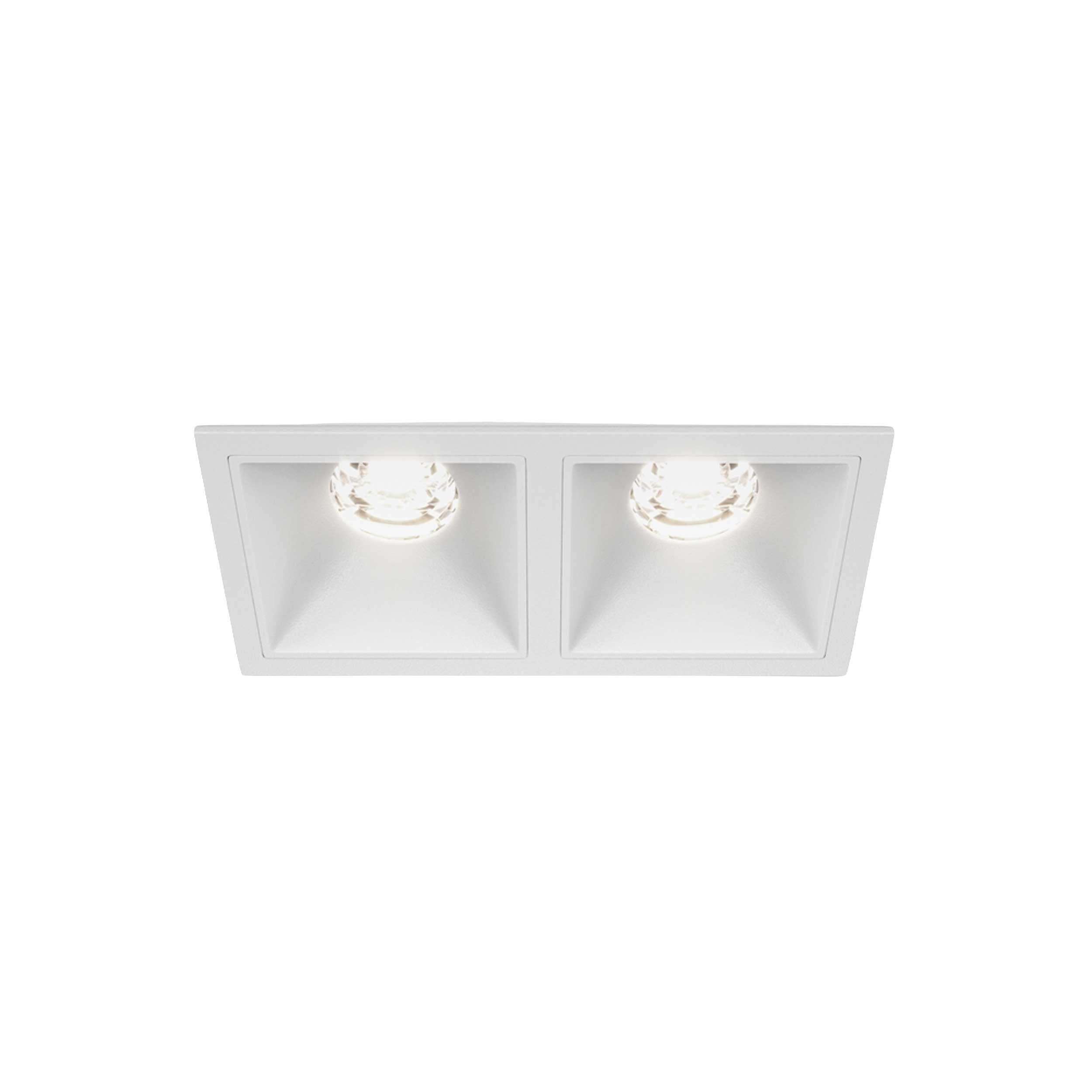 Maytoni downlight Alfa LED 10W 36° zápustné čtvercové svítidlo bílé