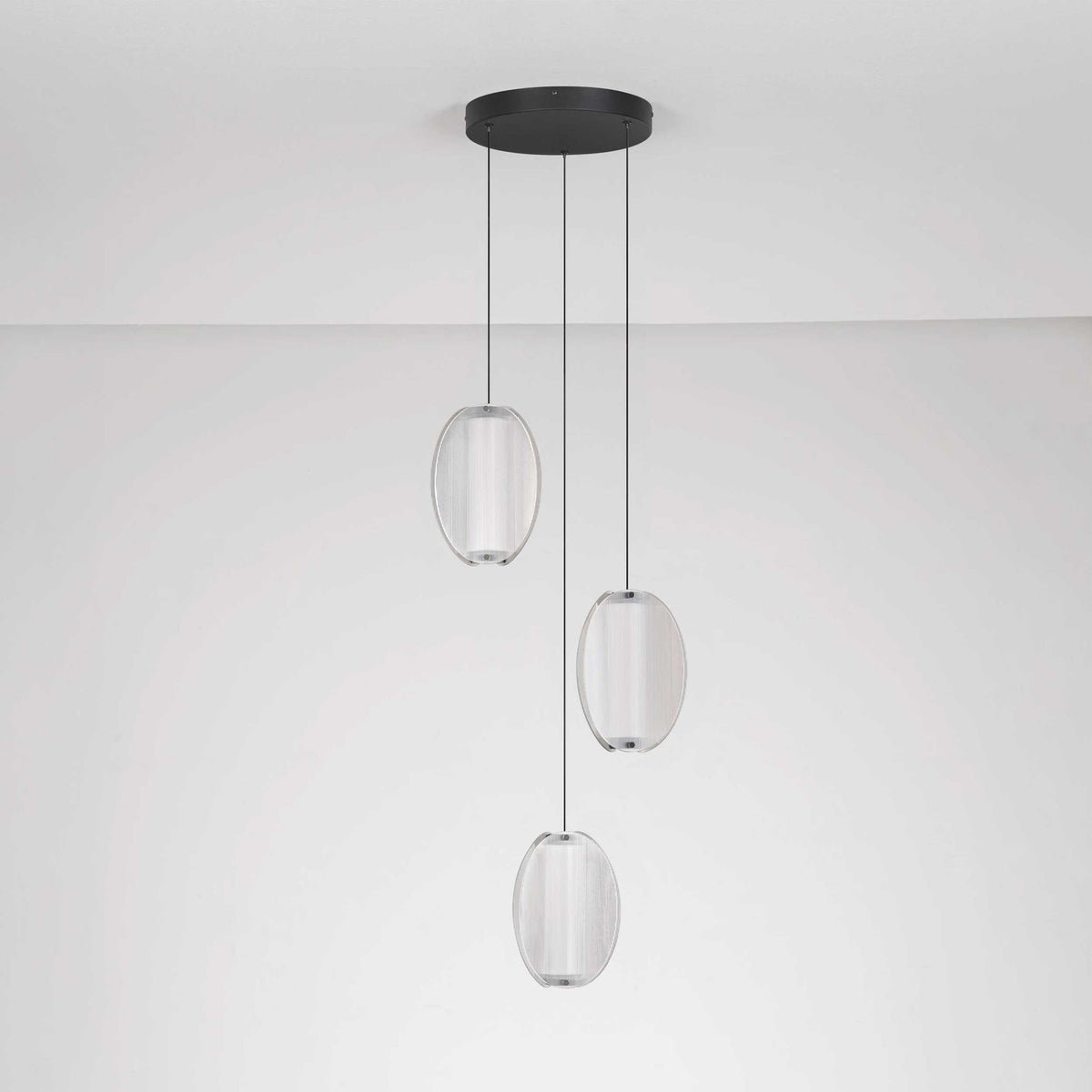 Nova Luce Noir LED závěsné svítidlo svislé