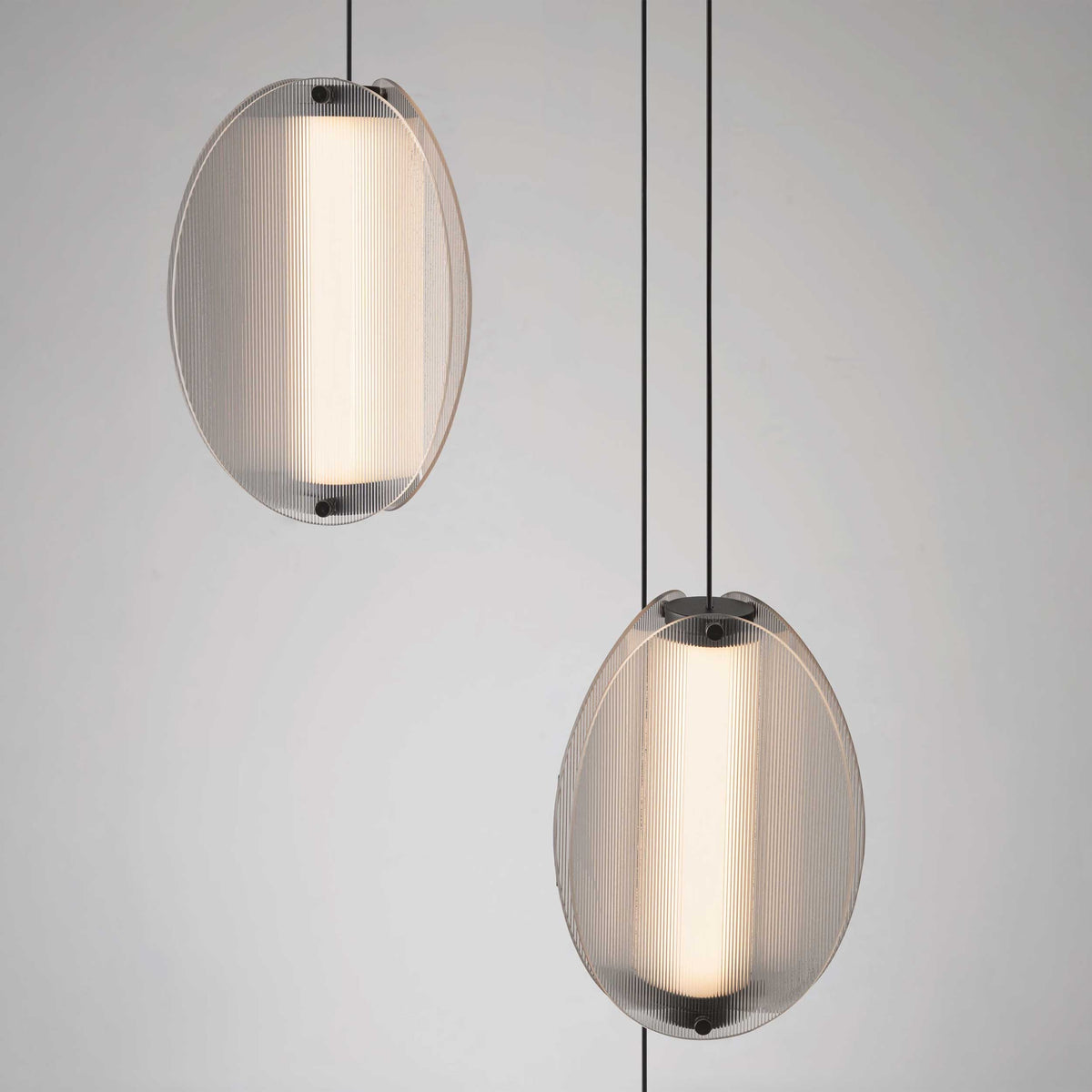 Nova Luce Noir LED závěsné svítidlo svislé