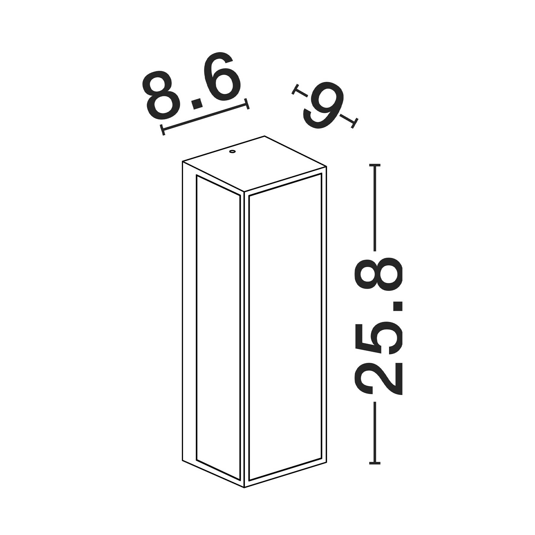 Nova Luce Astral LED wall light IP65