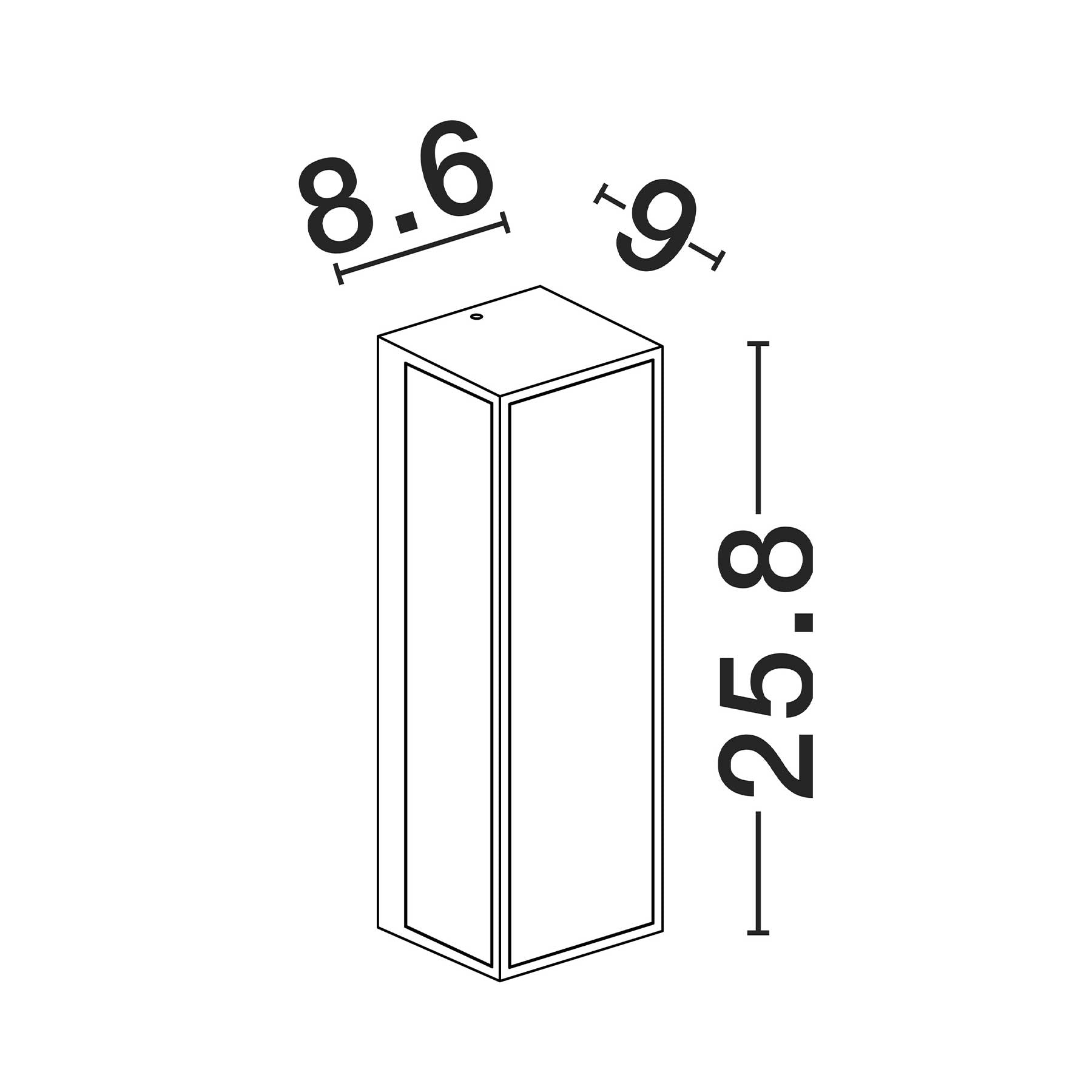 Nova Luce Astral LED wall light IP65