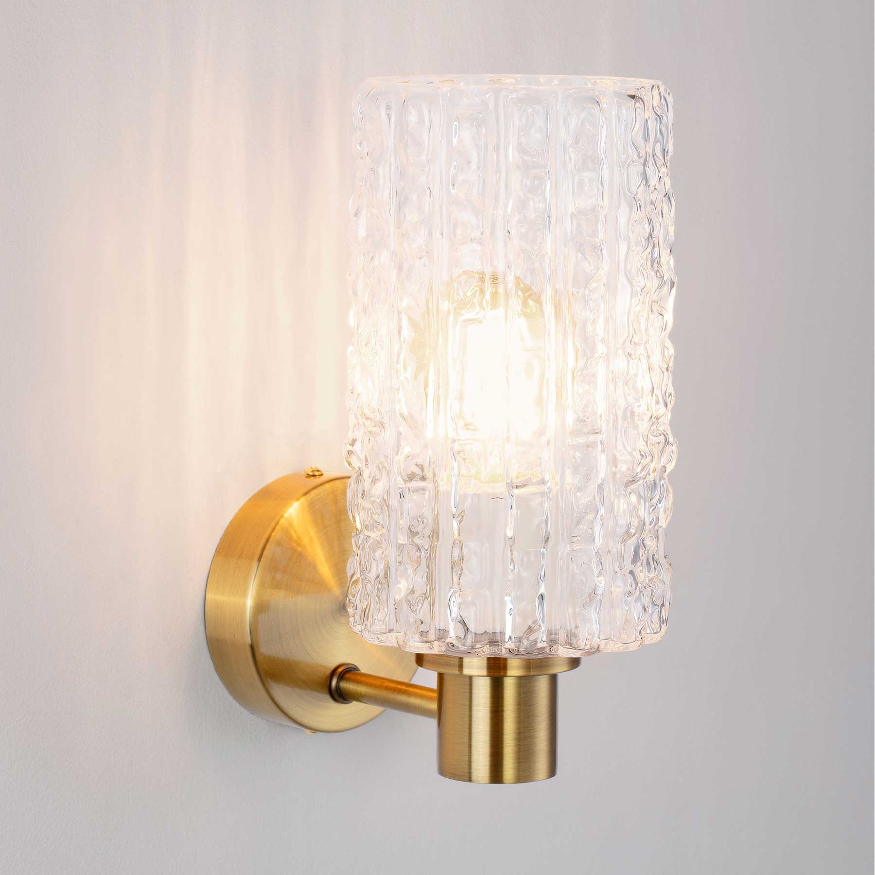 Szklany kinkiet Nova Luce Certa E27