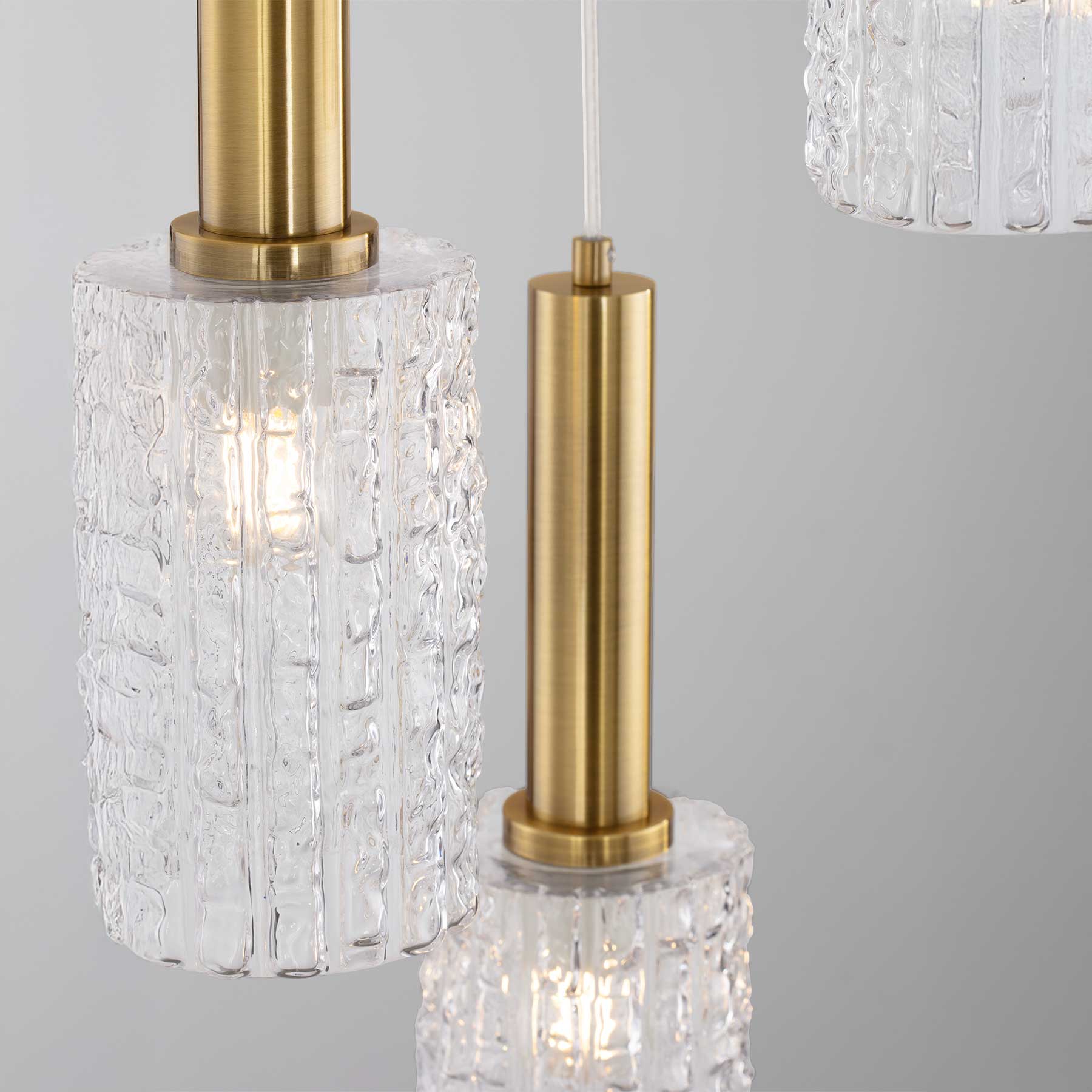 Szklana oprawa wisząca Nova Luce Certa E27