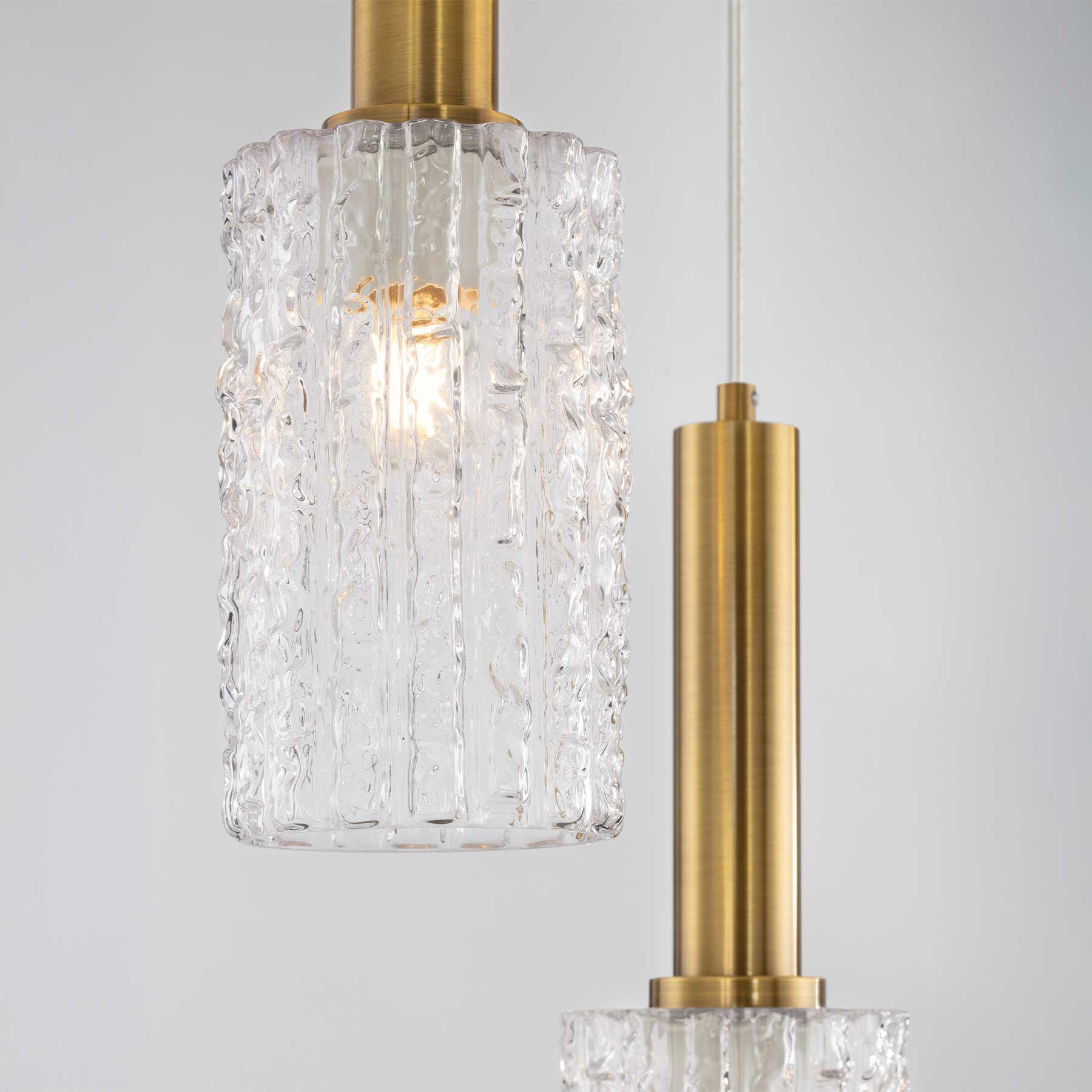 Szklana oprawa wisząca Nova Luce Certa E27