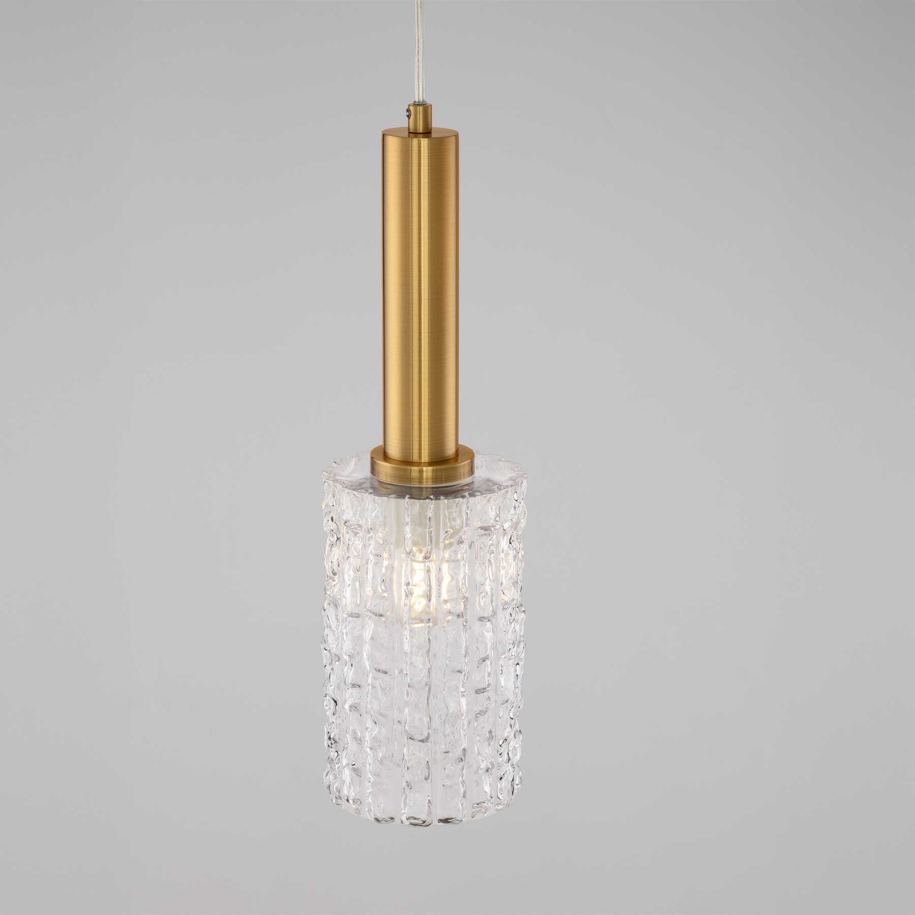 Szklana oprawa wisząca Nova Luce Certa E27