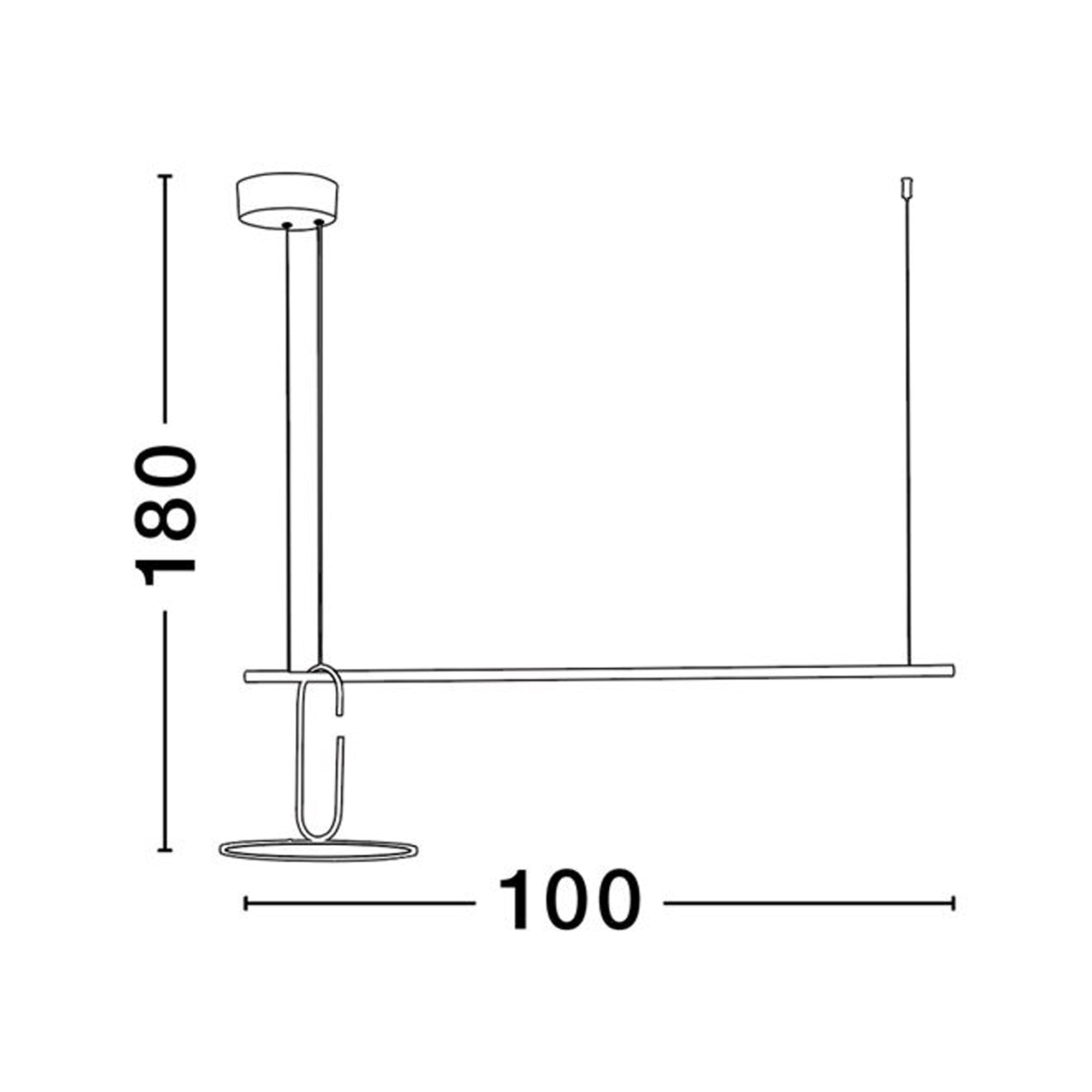 Nova Luce Gea L LED závěsné svítidlo