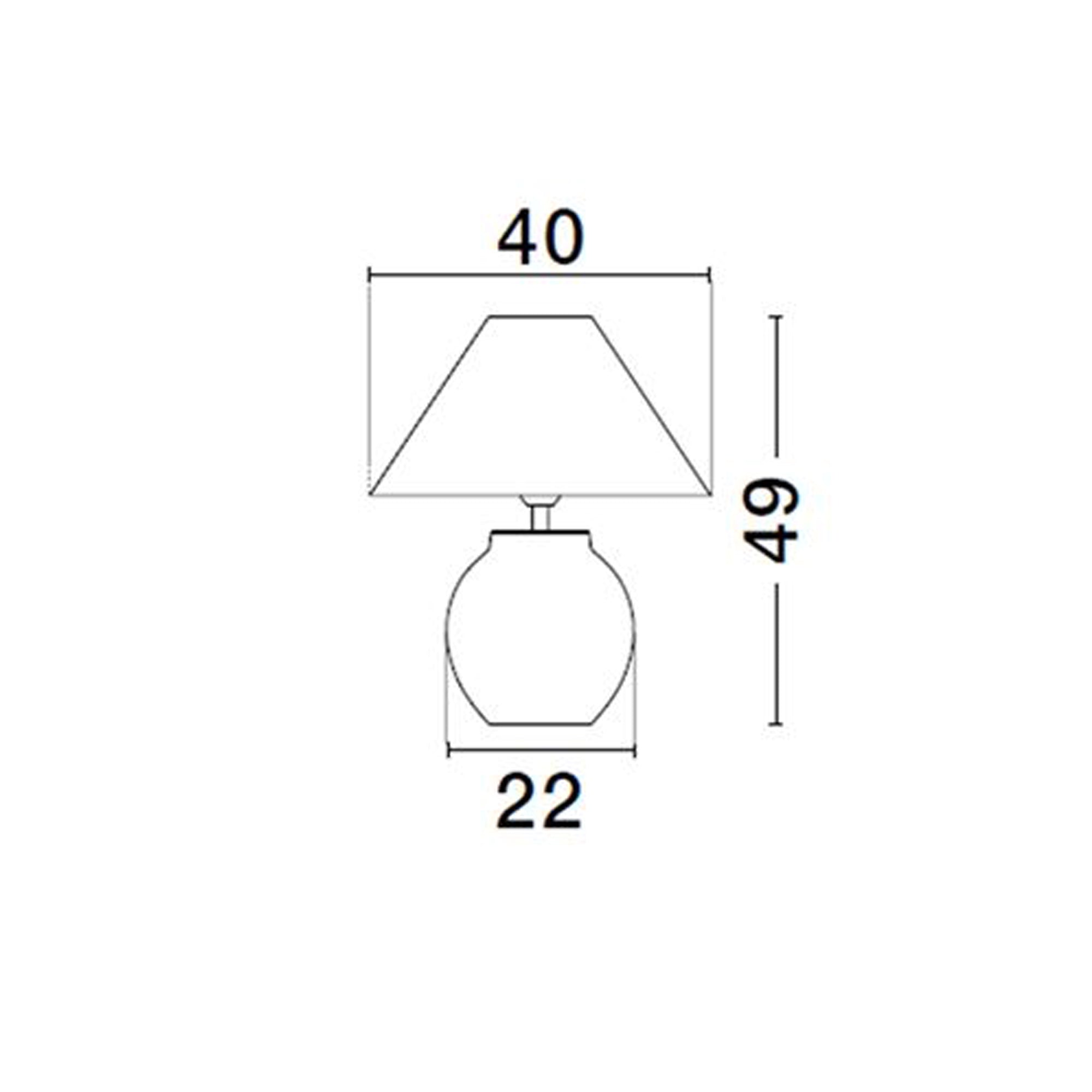 Nova Luce Lupe E27 table light