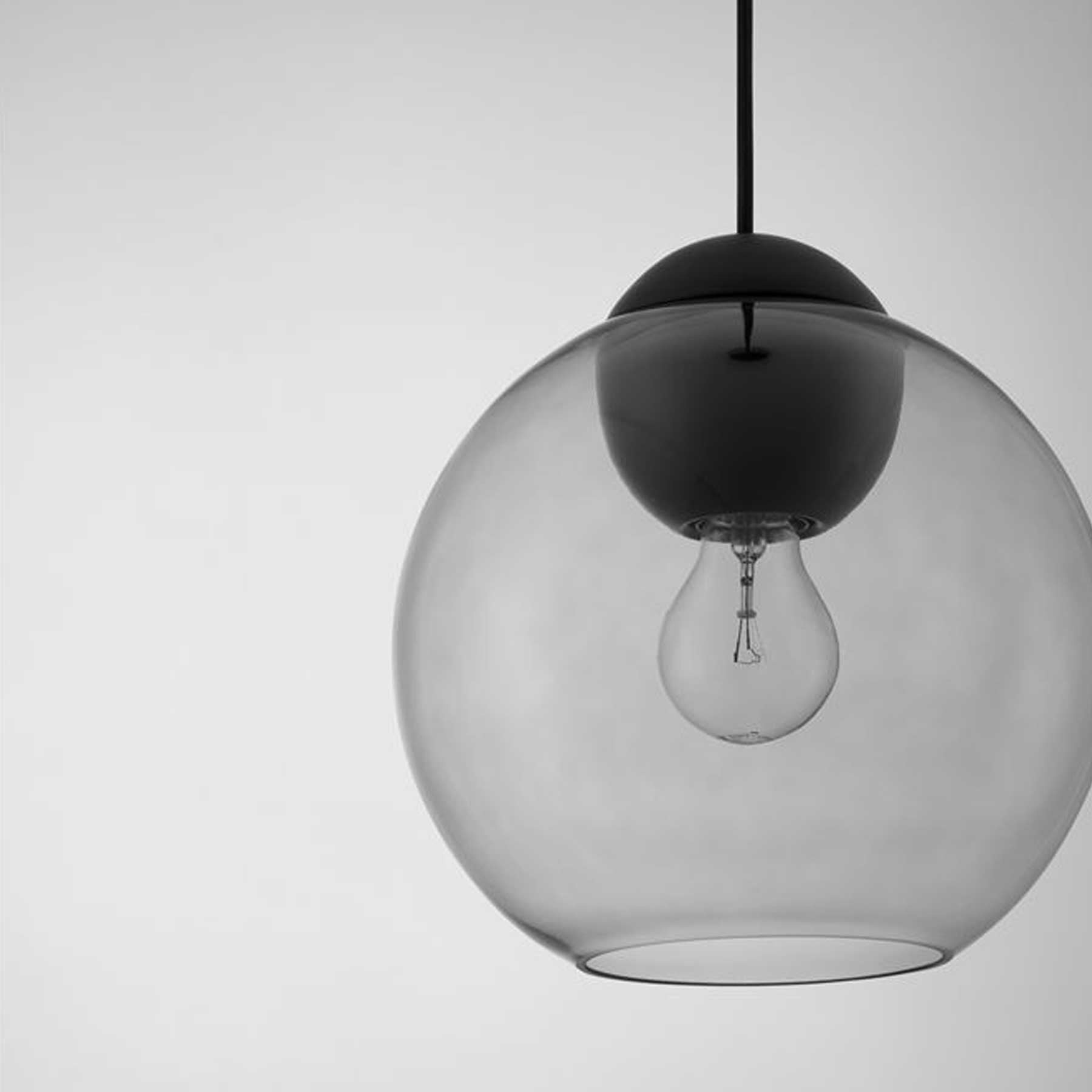 Szklana oprawa wisząca Nova Luce Midori E27