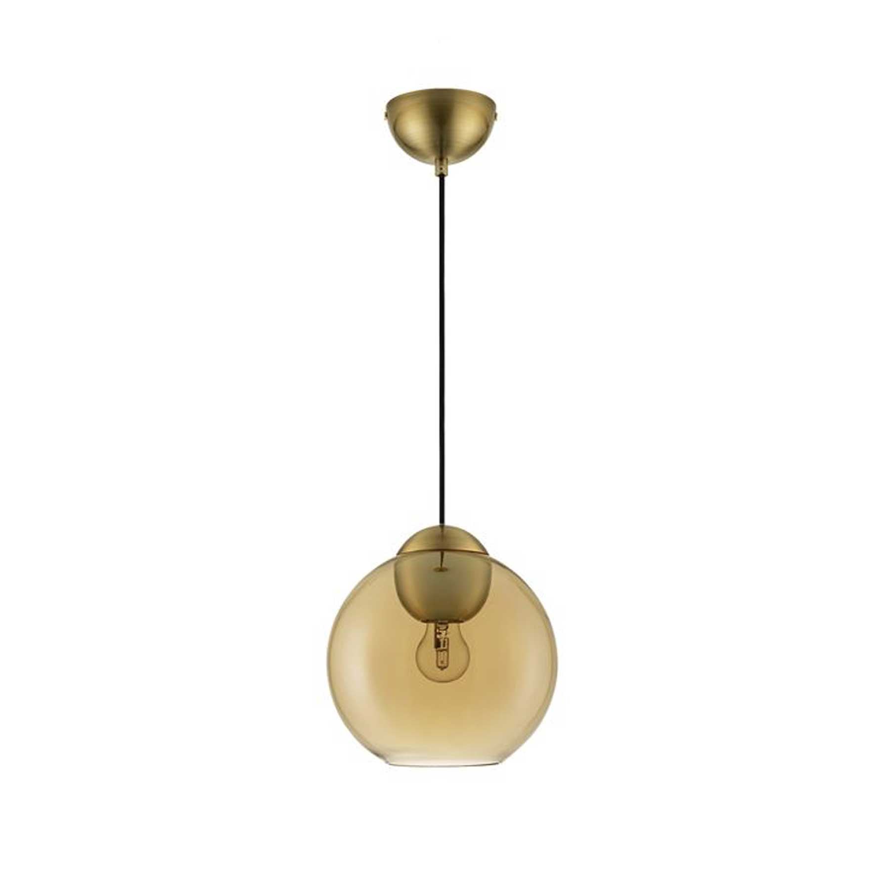 Szklana oprawa wisząca Nova Luce Midori E27