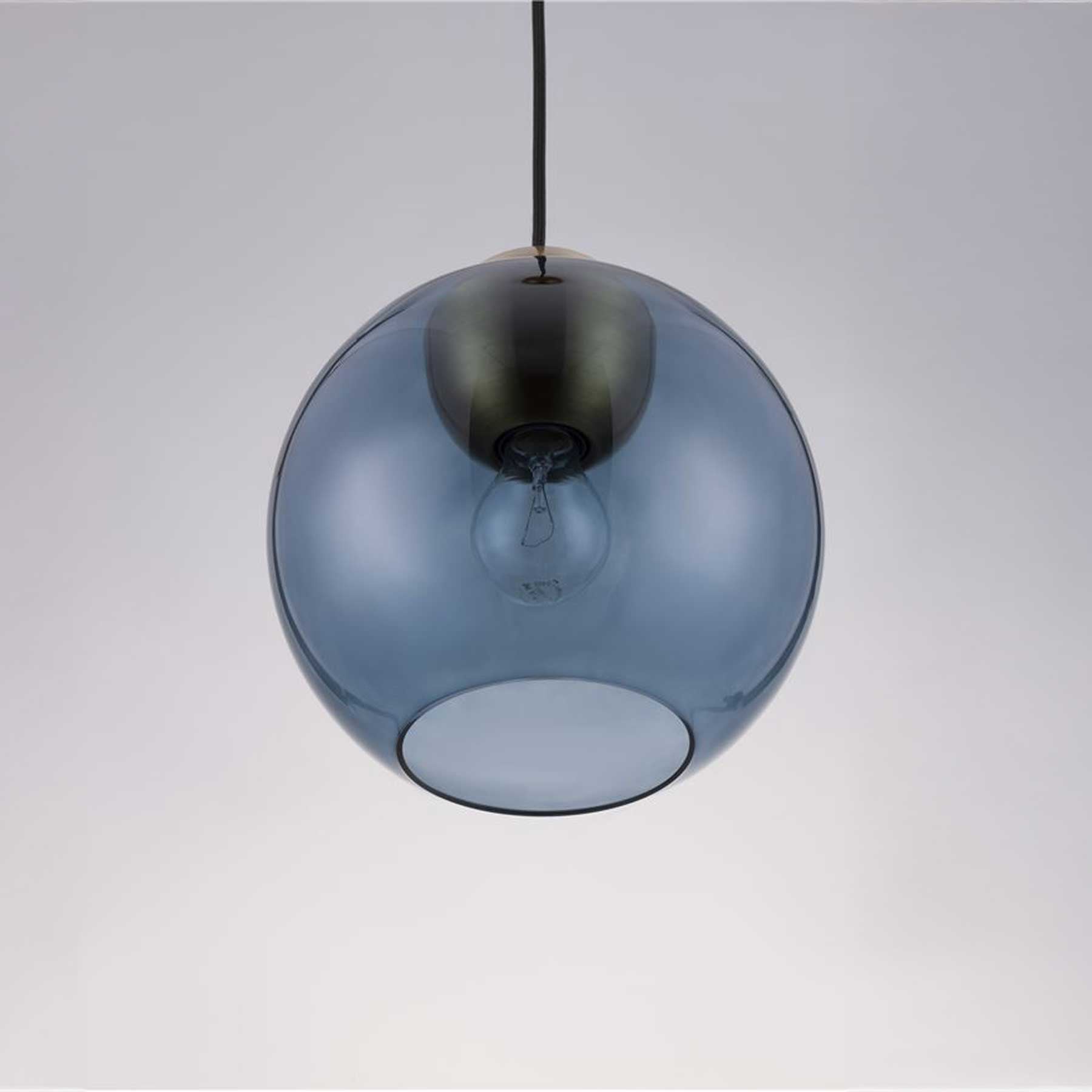 Szklana oprawa wisząca Nova Luce Midori E27