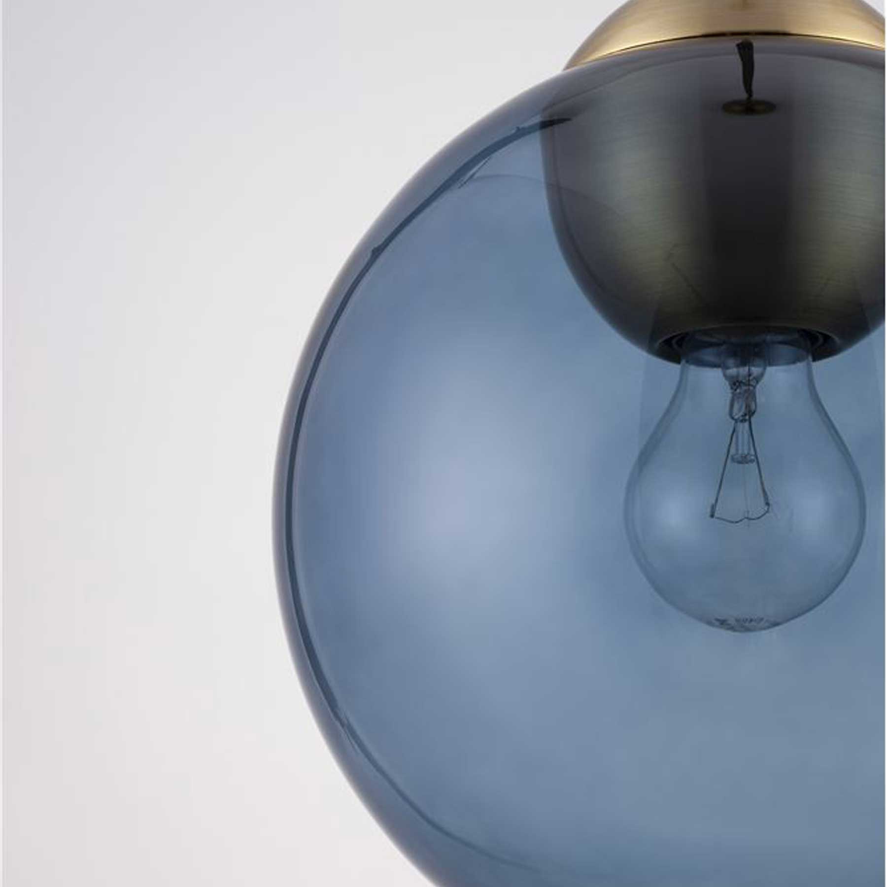 Szklana oprawa wisząca Nova Luce Midori E27