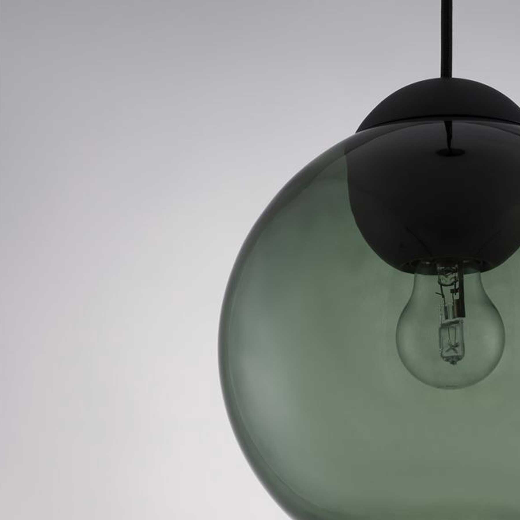 Szklana oprawa wisząca Nova Luce Midori E27