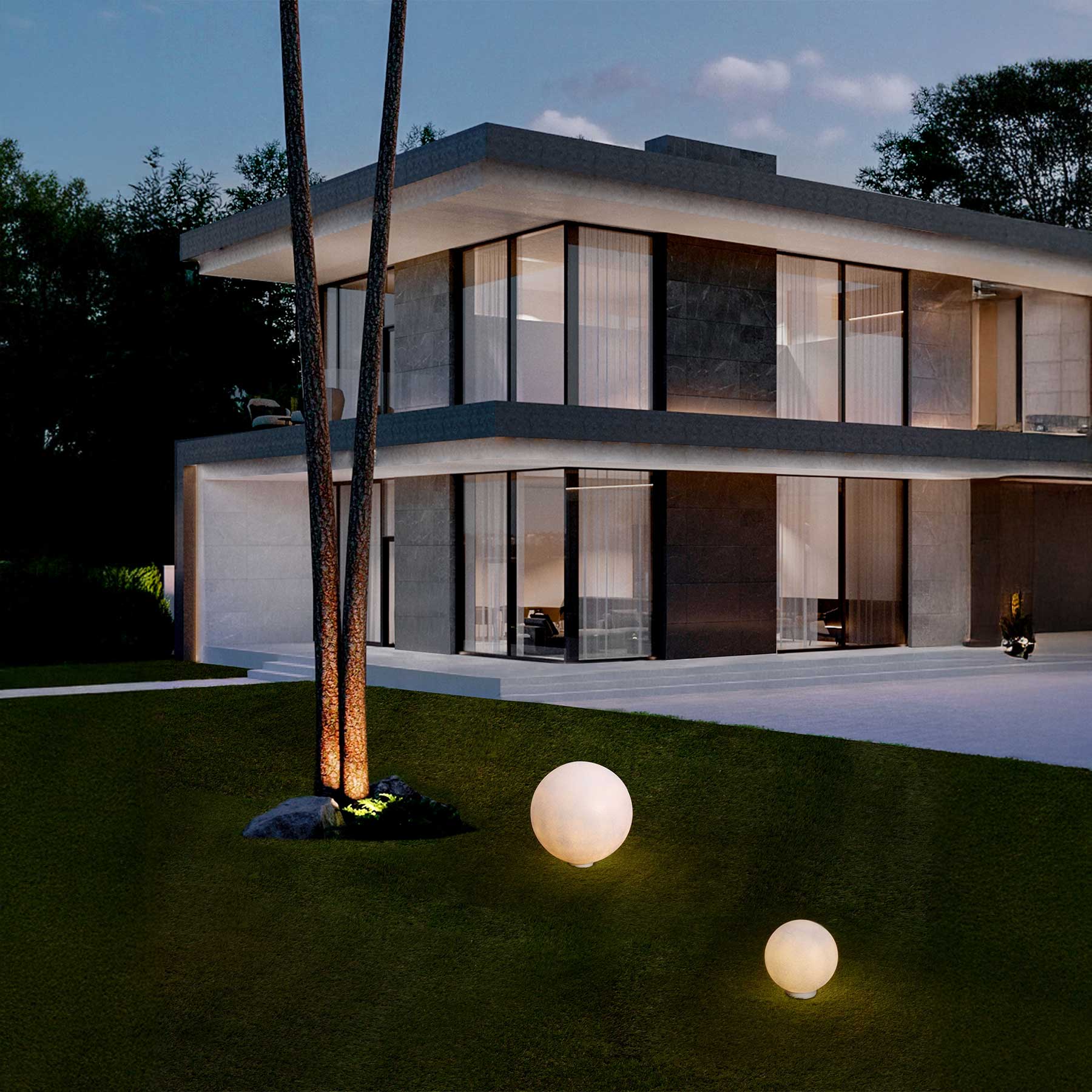 Oprawa kolumnowa Nova Luce Moon E27 IP65