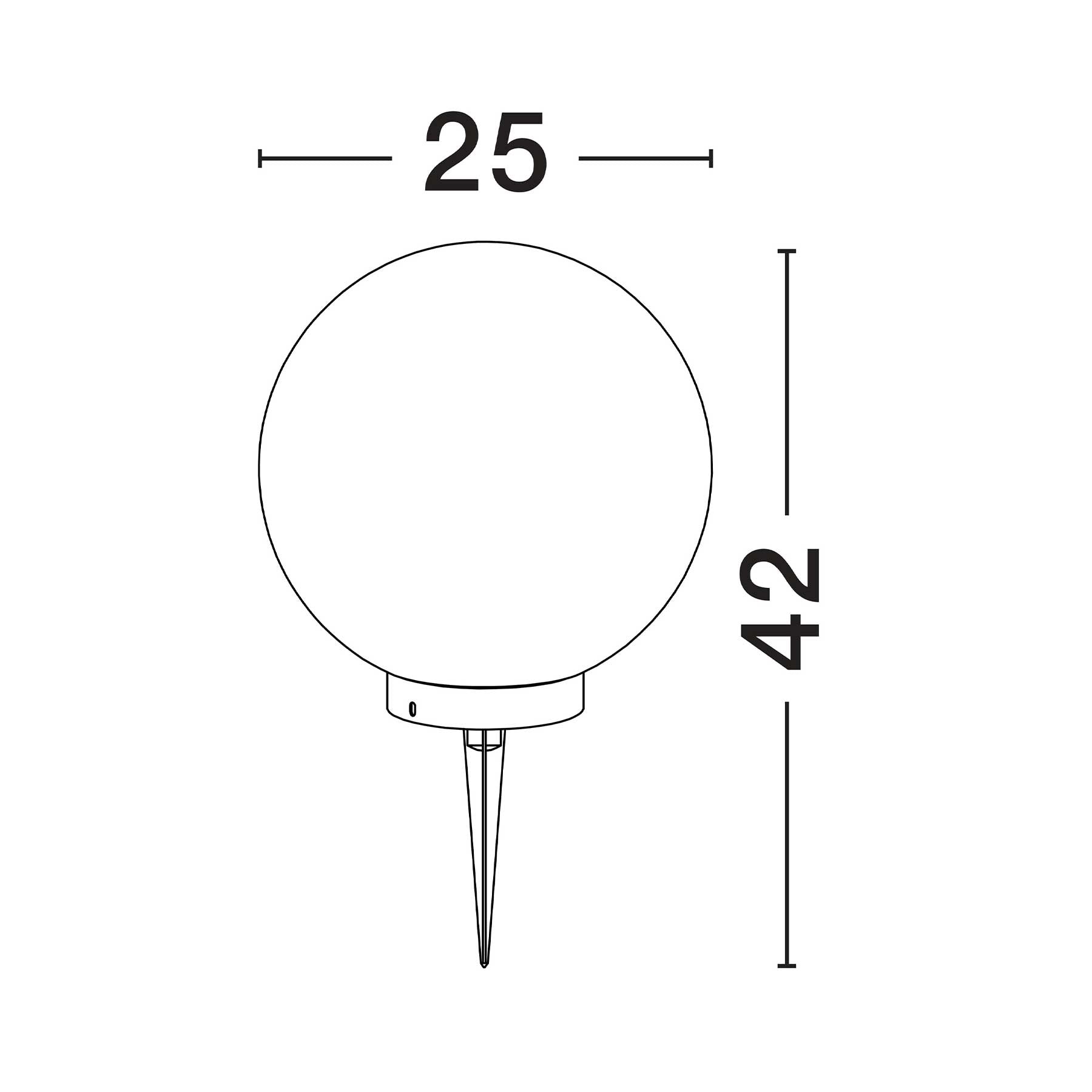 Oprawa kolumnowa Nova Luce Moon E27 IP65