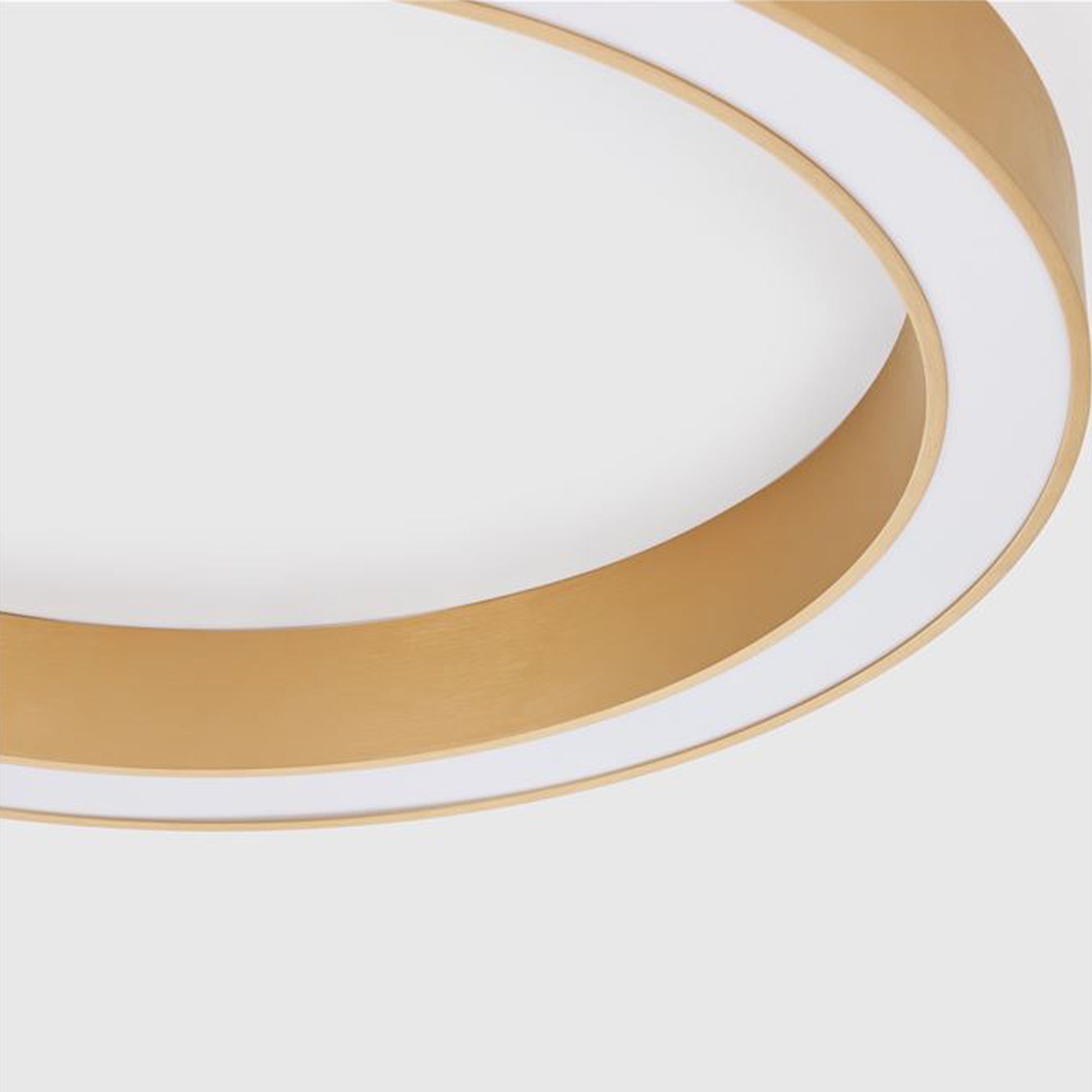 Nova Luce Morbido LED kruhové přisazené svítidlo CCT s ovladačem + app