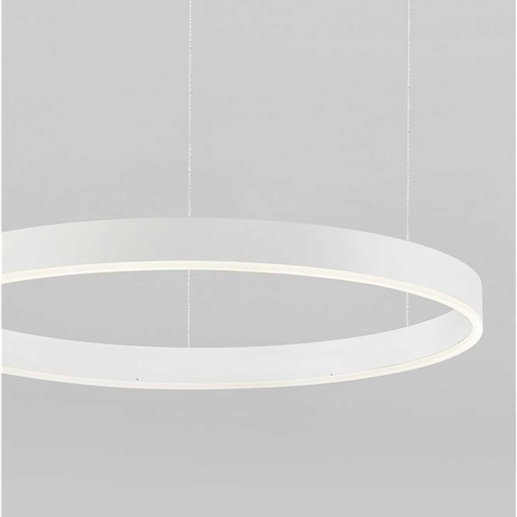 Nova Luce Motif LED okrągła oprawa wisząca z możliwością ściemniania CCT