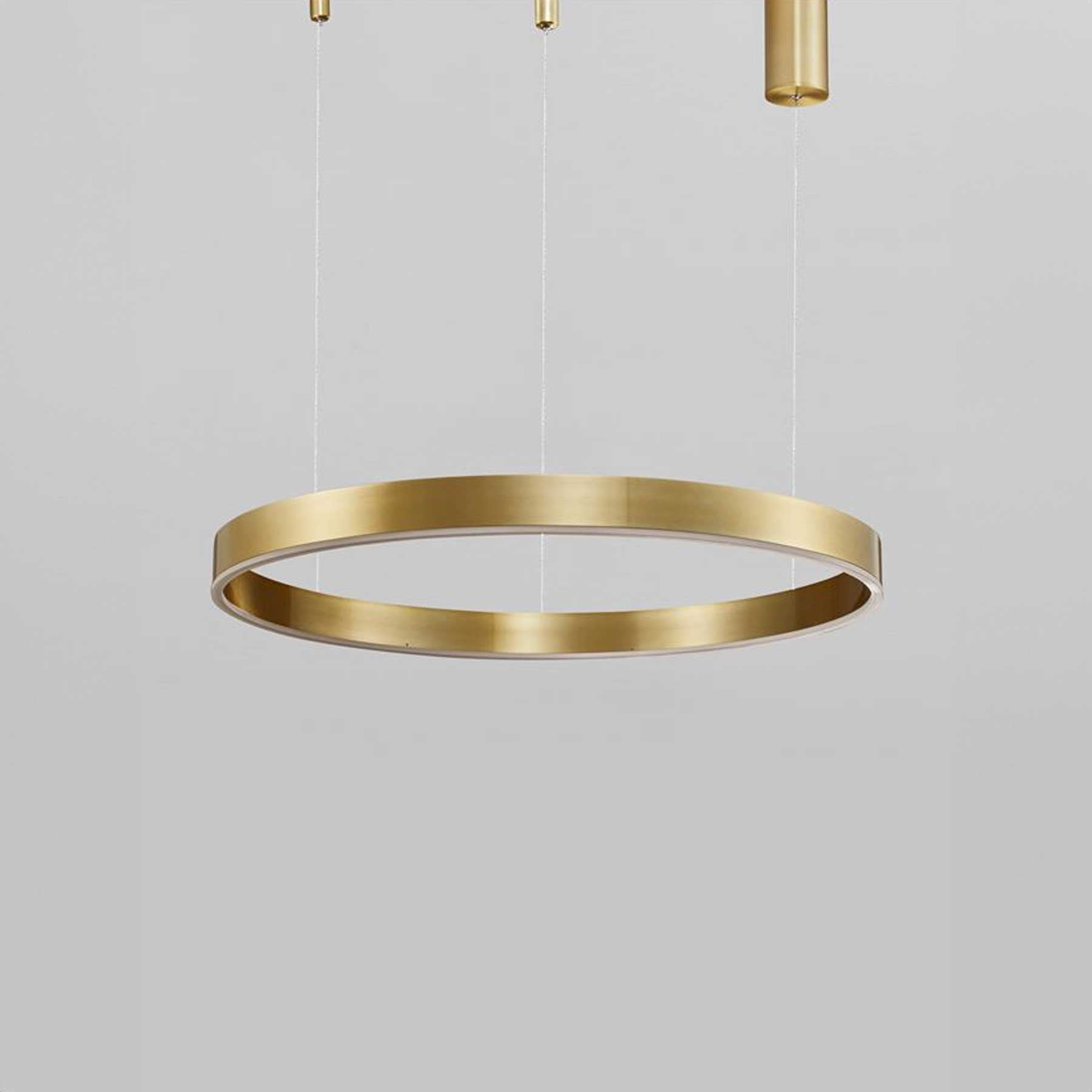 Nova Luce Motif LED okrągła oprawa wisząca z możliwością ściemniania CCT