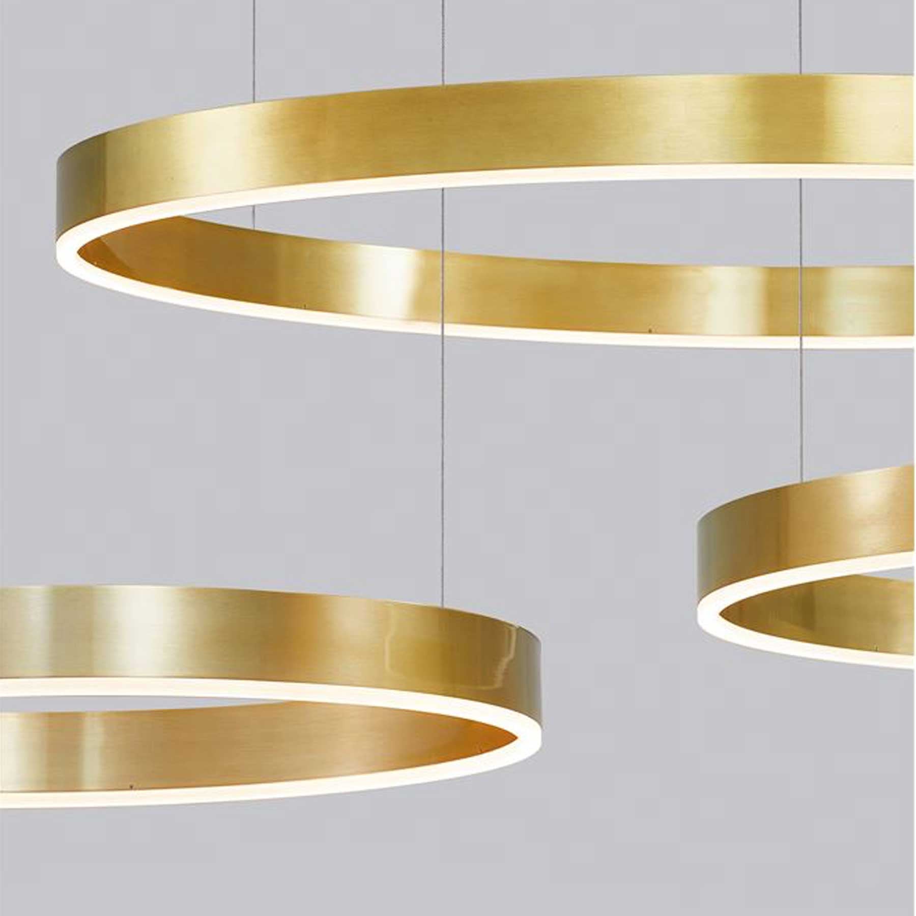 Nova Luce Motif LED okrągła oprawa wisząca z możliwością ściemniania CCT