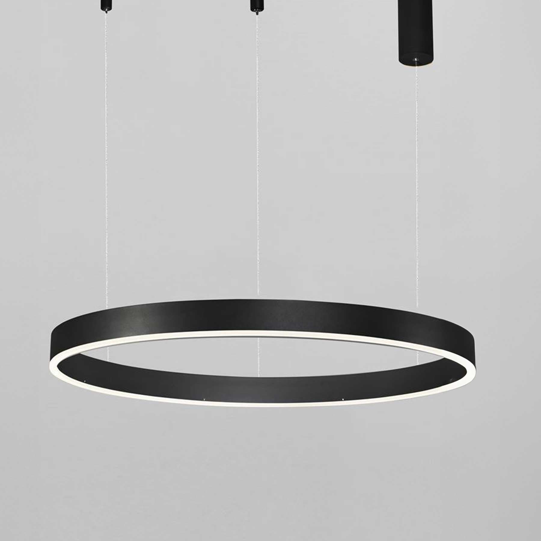 Nova Luce Motif LED okrągła oprawa wisząca z możliwością ściemniania CCT