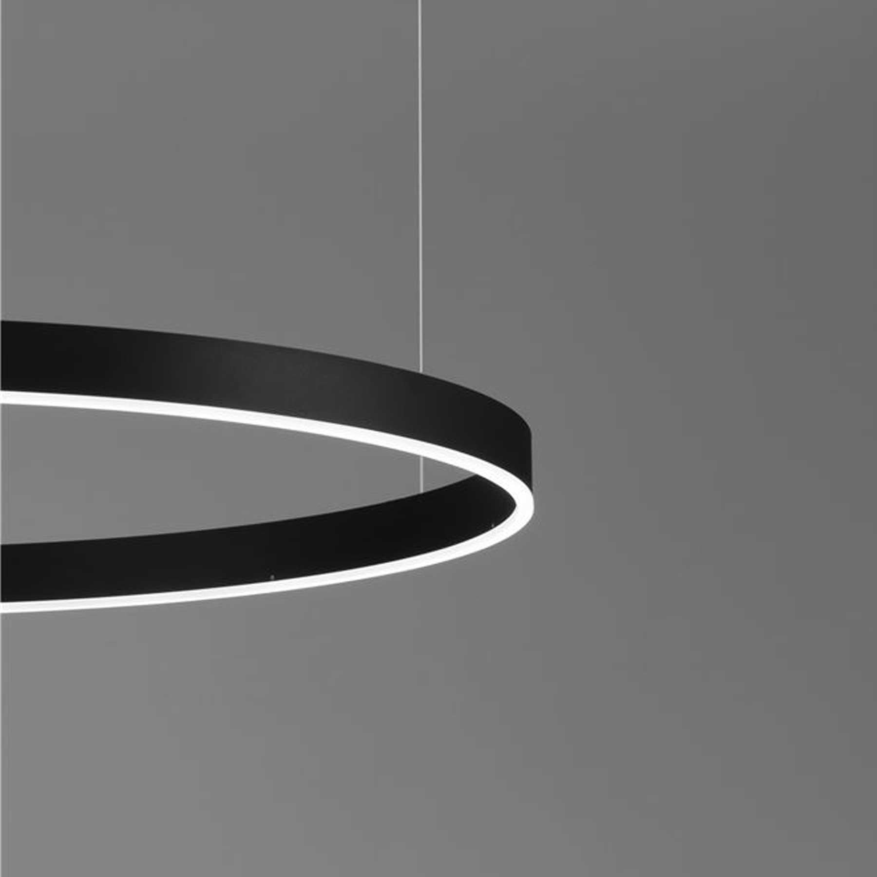 Nova Luce Motif LED okrągła oprawa wisząca z możliwością ściemniania CCT