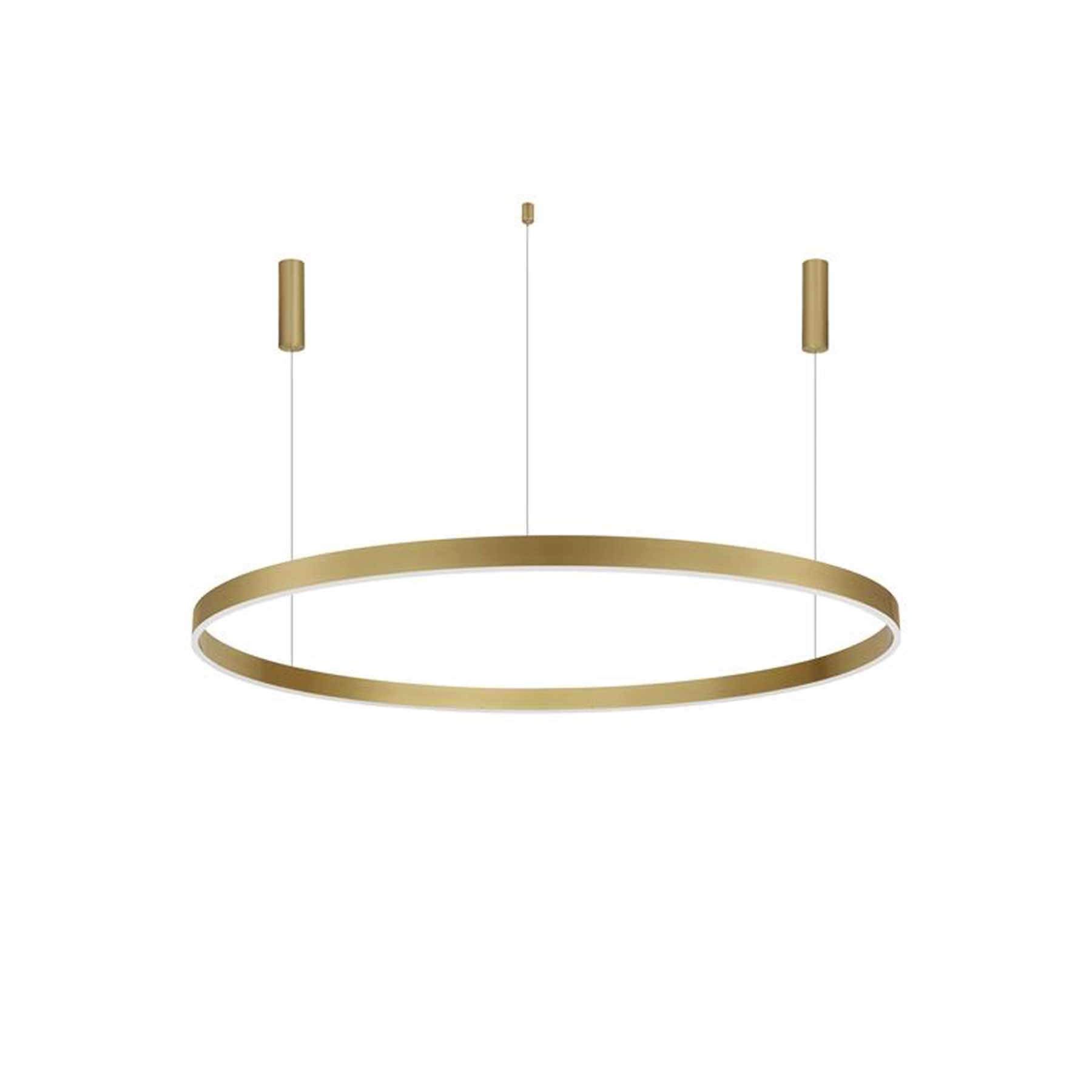 Nova Luce Motif LED okrągła oprawa wisząca z możliwością ściemniania CCT