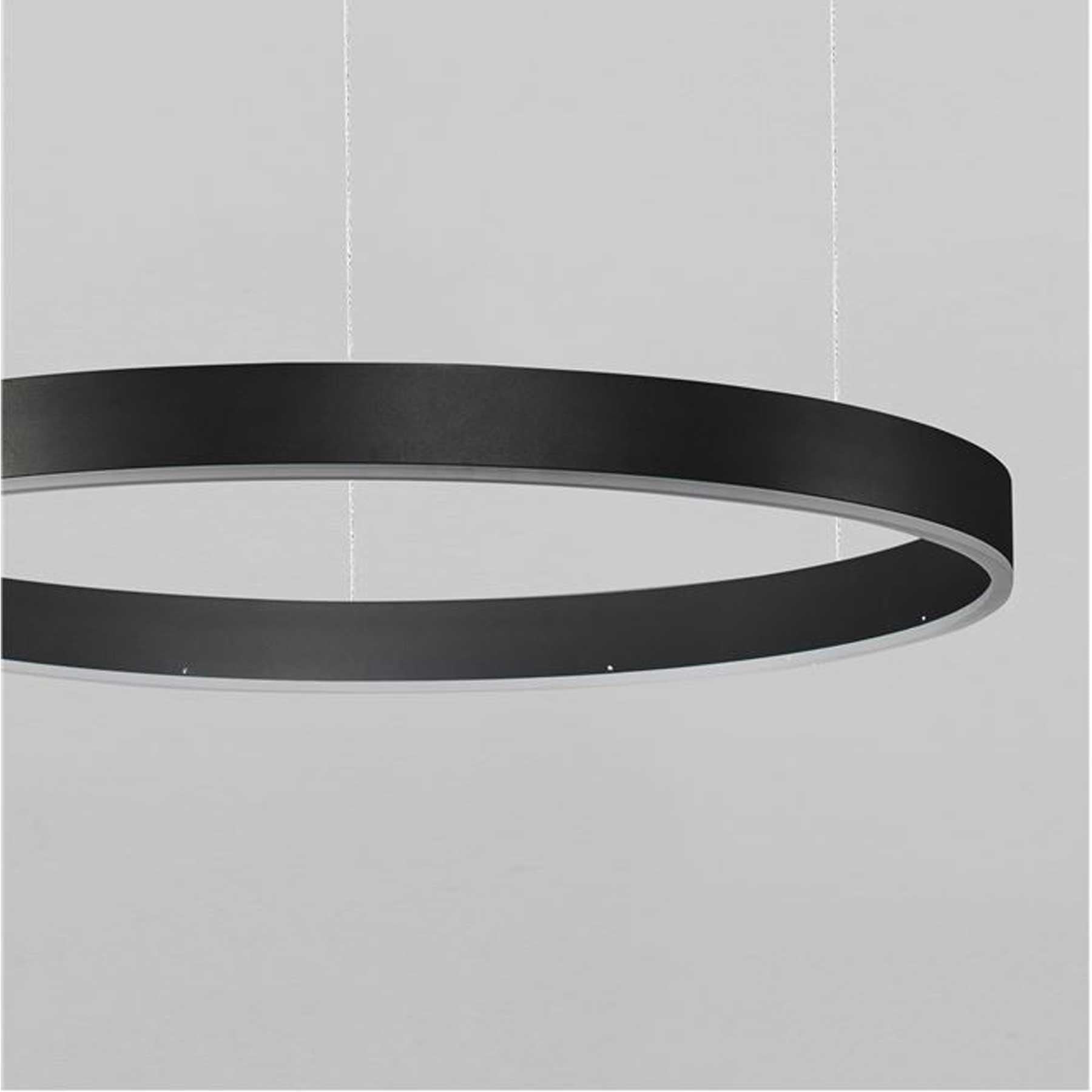 Nova Luce Motif LED okrągła oprawa wisząca z możliwością ściemniania CCT