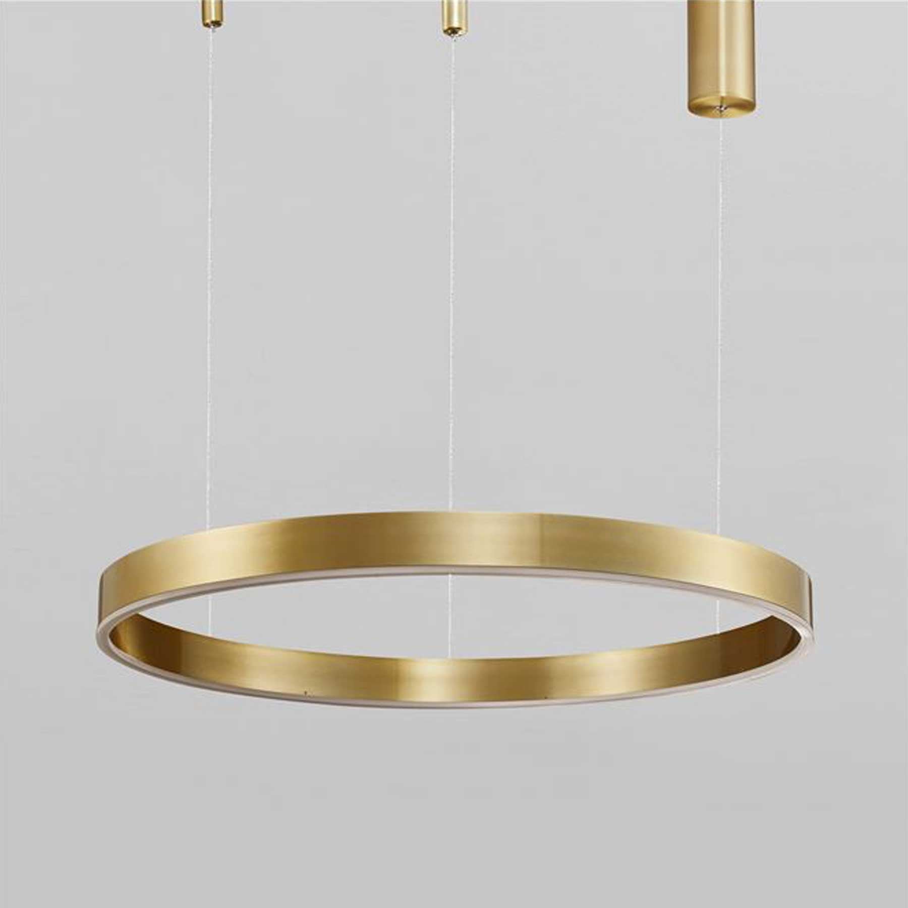 Nova Luce Motif LED okrągła oprawa wisząca z możliwością ściemniania CCT