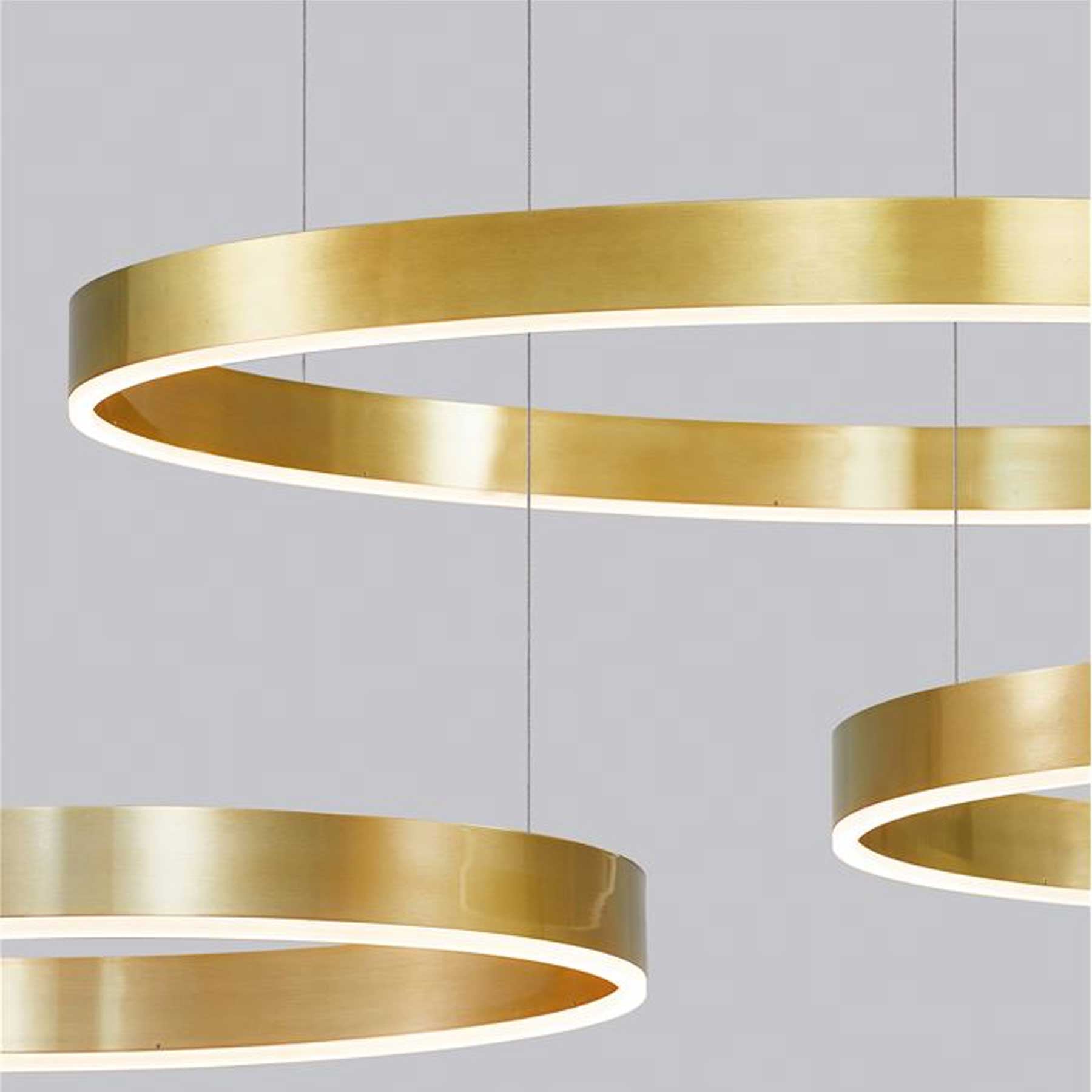 Nova Luce Motif LED okrągła oprawa wisząca z możliwością ściemniania CCT