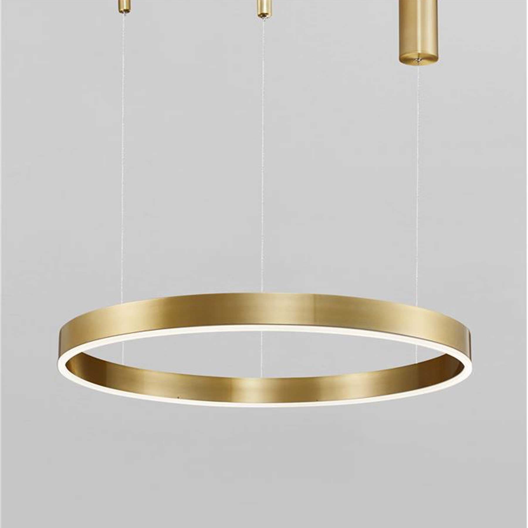 Nova Luce Motif LED okrągła oprawa wisząca z możliwością ściemniania CCT