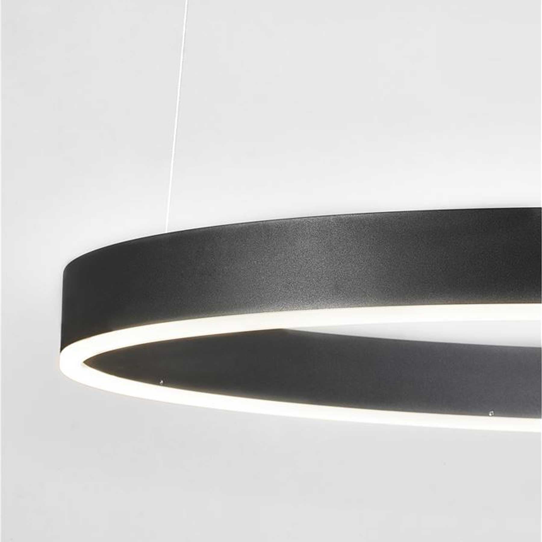 Nova Luce Motif LED okrągła oprawa wisząca z możliwością ściemniania CCT