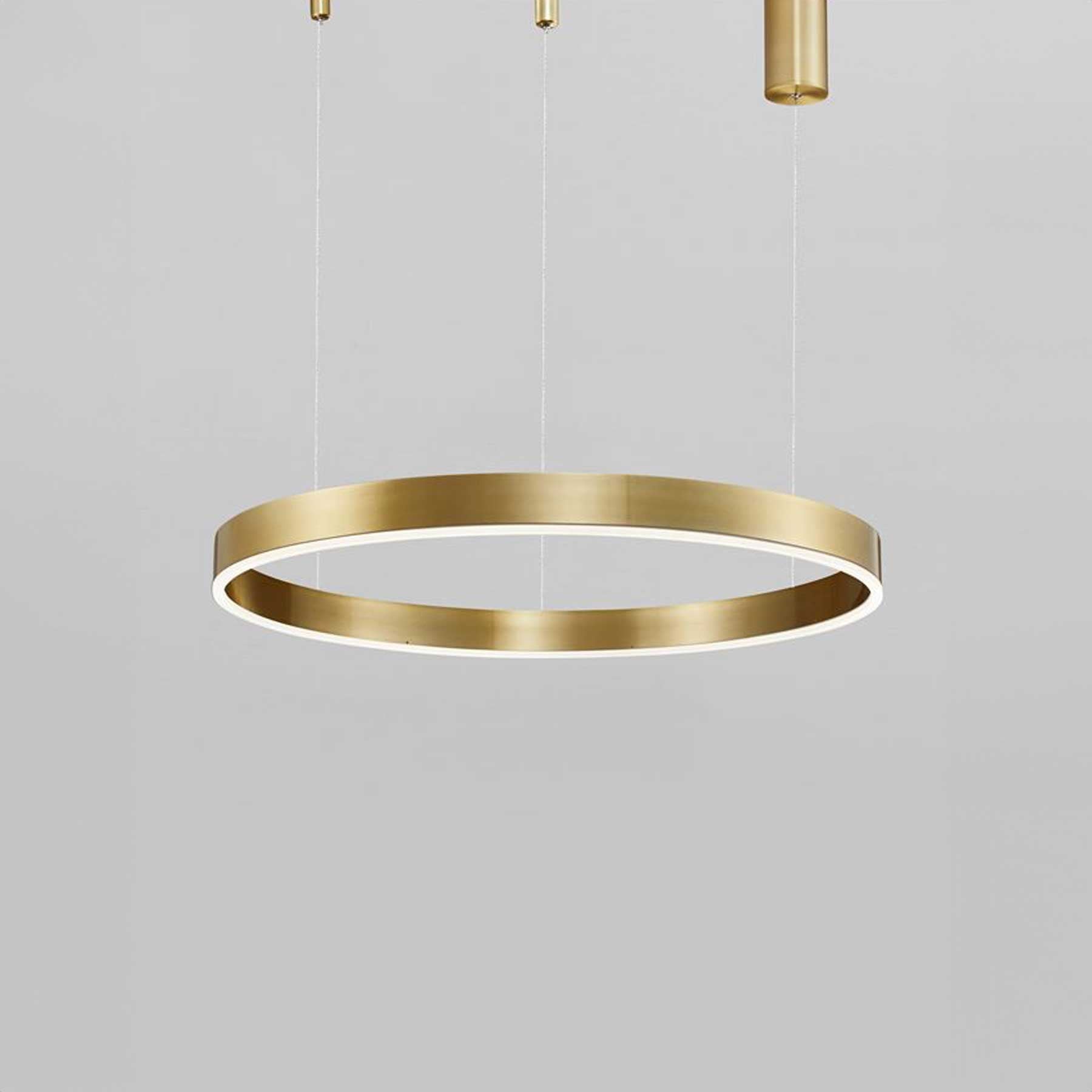 Nova Luce Motif LED okrągła oprawa wisząca z możliwością ściemniania CCT