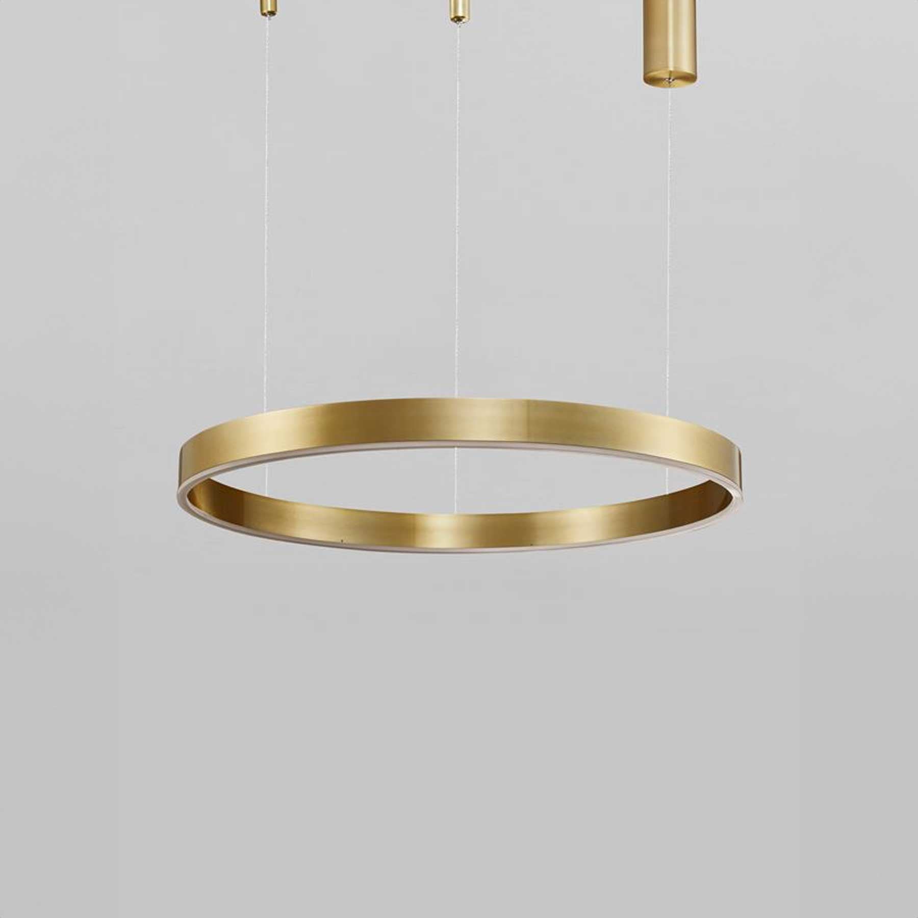 Nova Luce Motif LED okrągła oprawa wisząca z możliwością ściemniania CCT